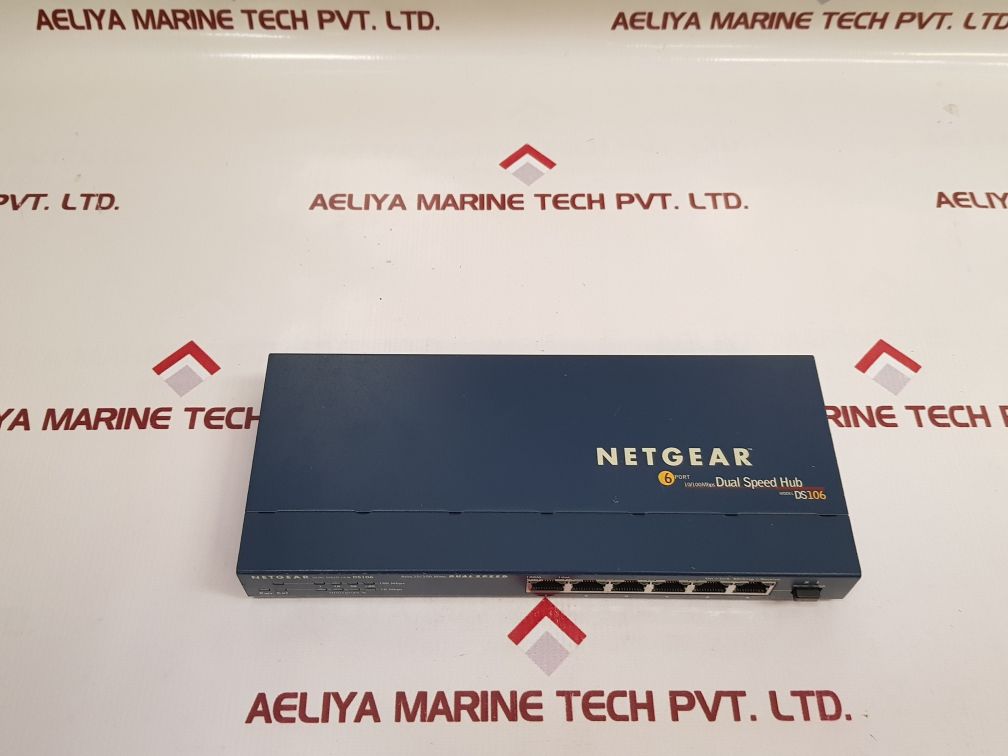 Netgear Ds106 6 Port Dual Speed Hub 10/100 Mbps - Aeliya Marine Tech