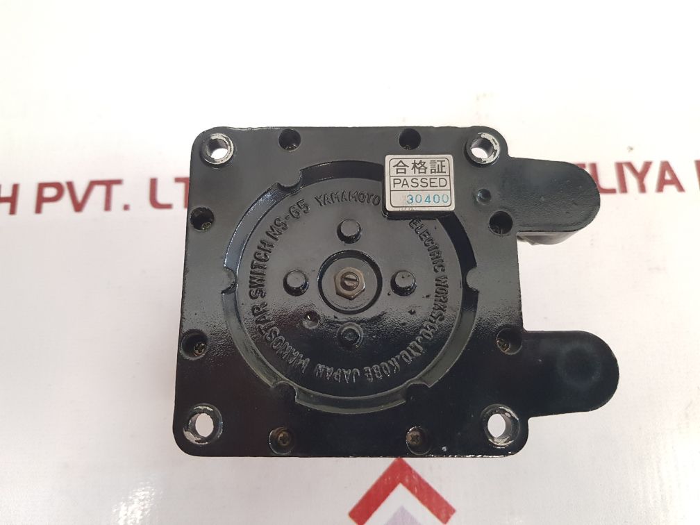 Yamamoto Electric Ms65L Differential Pressure Switch 50~ 300Pa - Aeliya Marine Tech