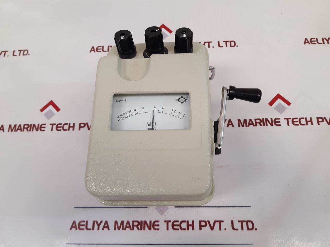 Shanti Iti-100200 Insulation Tester - Aeliya Marine Tech