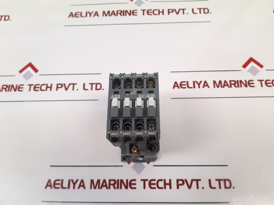 Abb Kc40E Contactor Relay Used - Aeliya Marine Tech