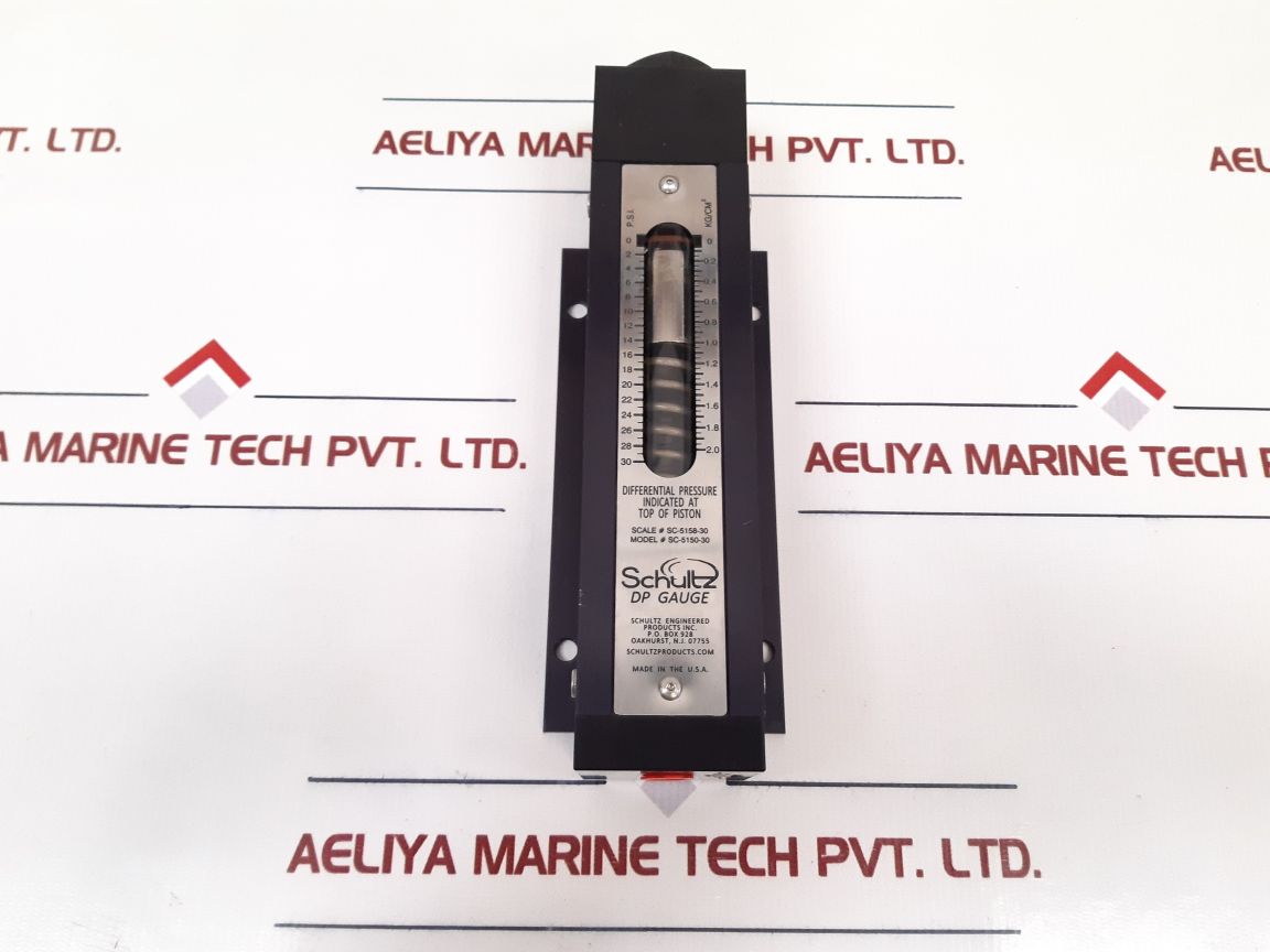 Schultz sc-5150 pressure gauges sc-5158-30 - Aeliya Marine Tech