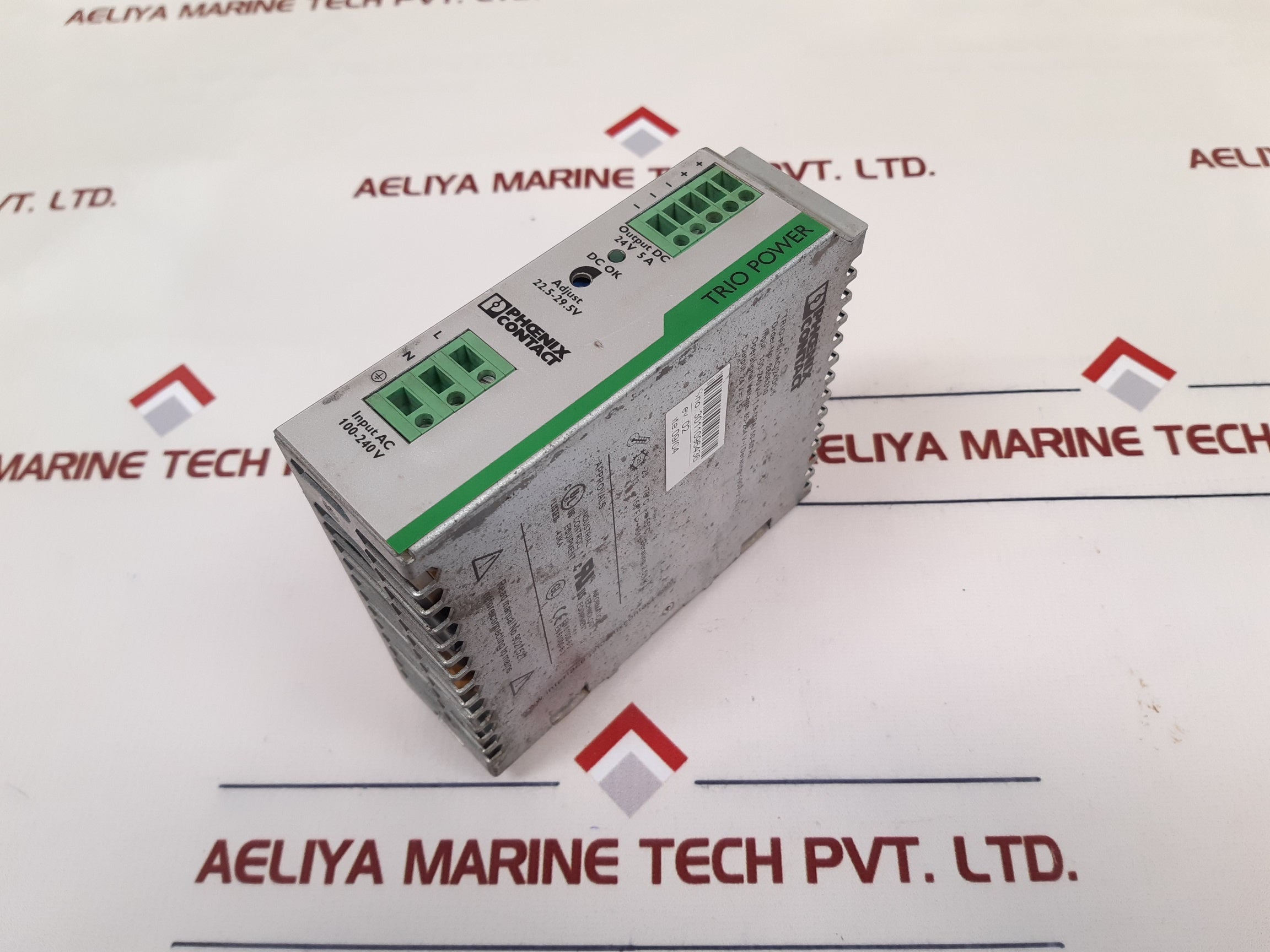 Phoenix Contact Trio-ps/1Ac/24Dc/5 Power Supply Module 2866310 (En 61000-6-2) (En 61000-6-3)