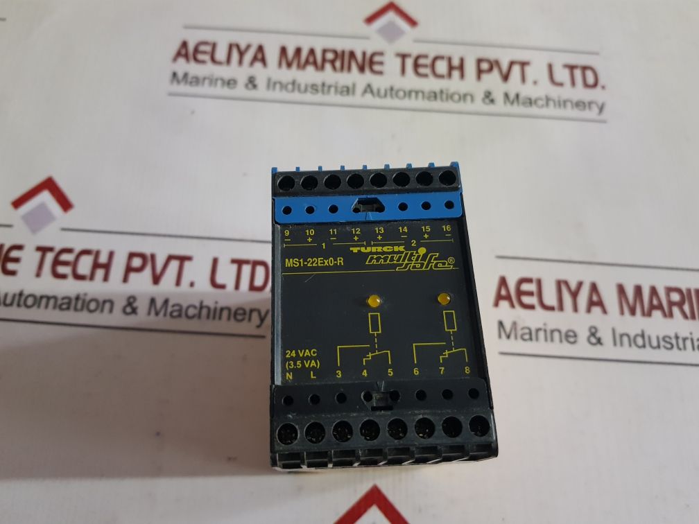 Turck Ms1-22Ex0-r Switching Amplifier 24 Vac