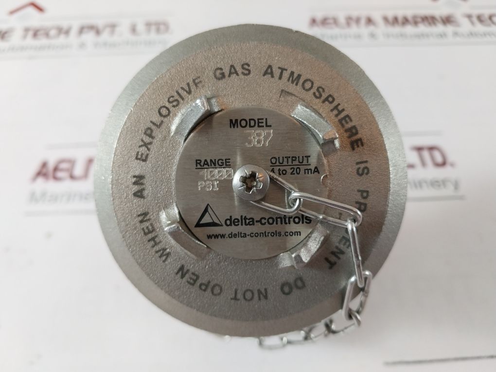 Delta Controls 387 Intrinsically Safe Pressure Transmitter 43871Sfcp6J