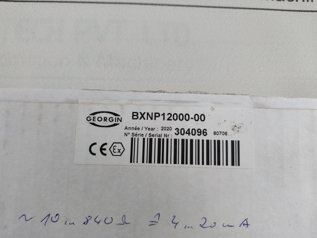 Georgin Bxnp12000-00 Isolated Converter 230-240 Vac