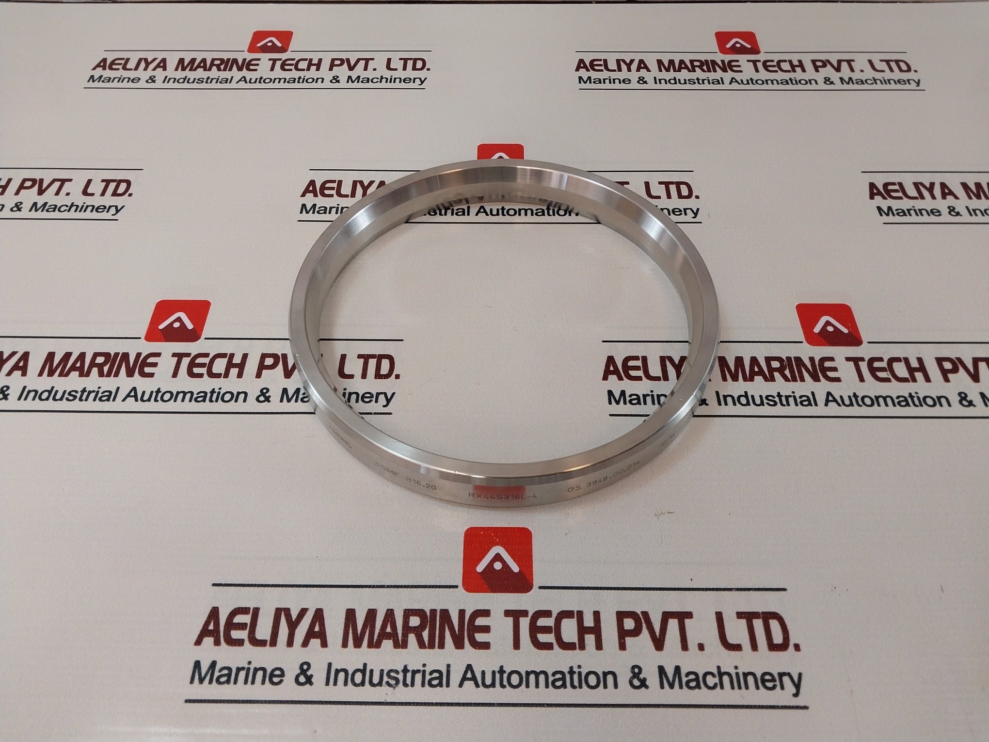 Lamons Asme B16.20 Gasket Ring Znipit0, 160Hb/83Rb Acab. Natural Polished