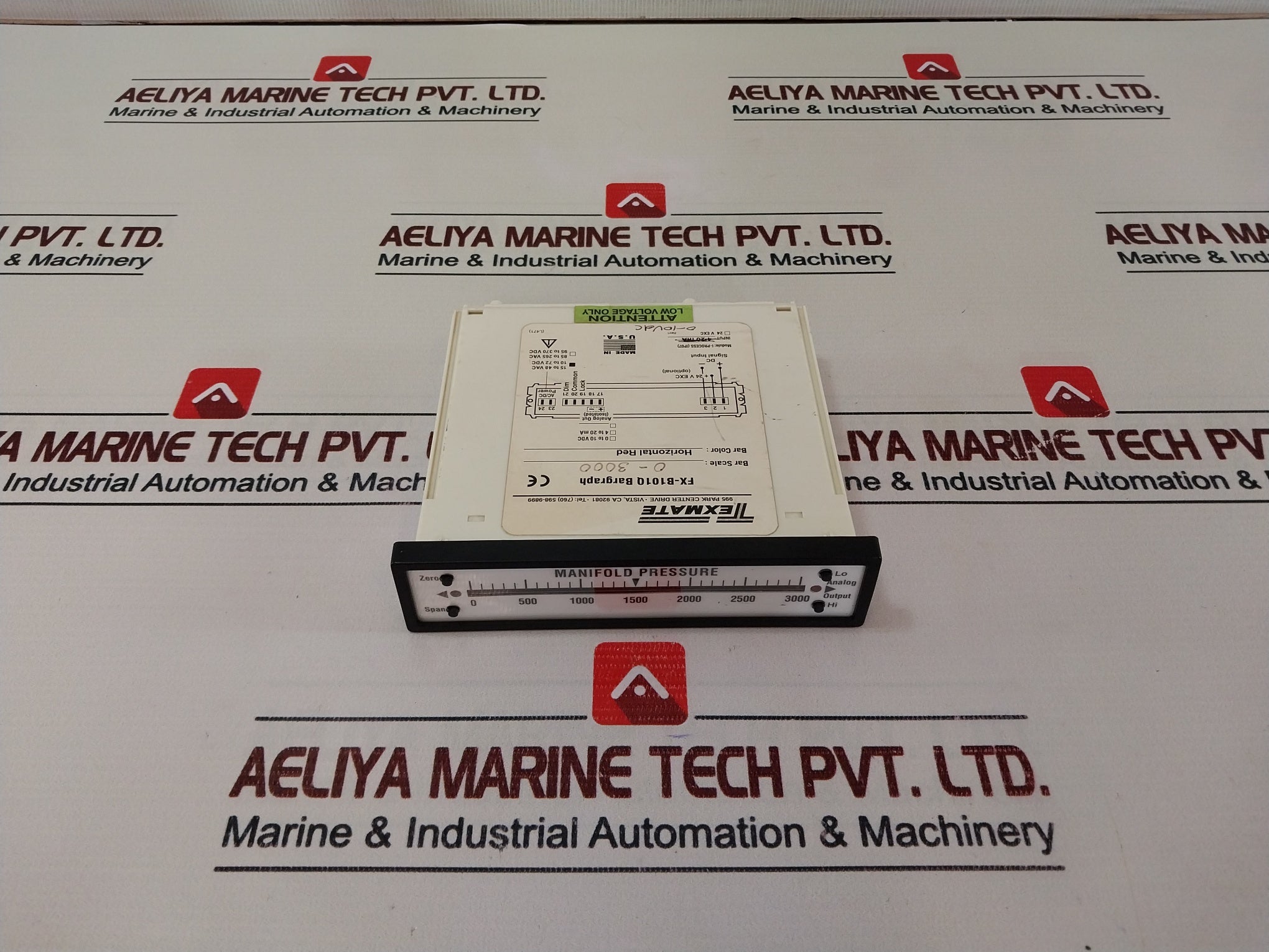 Texmate Fx-b101Q Bargraph Manifold Pressure I-process (Ip07) 0-10Vdc