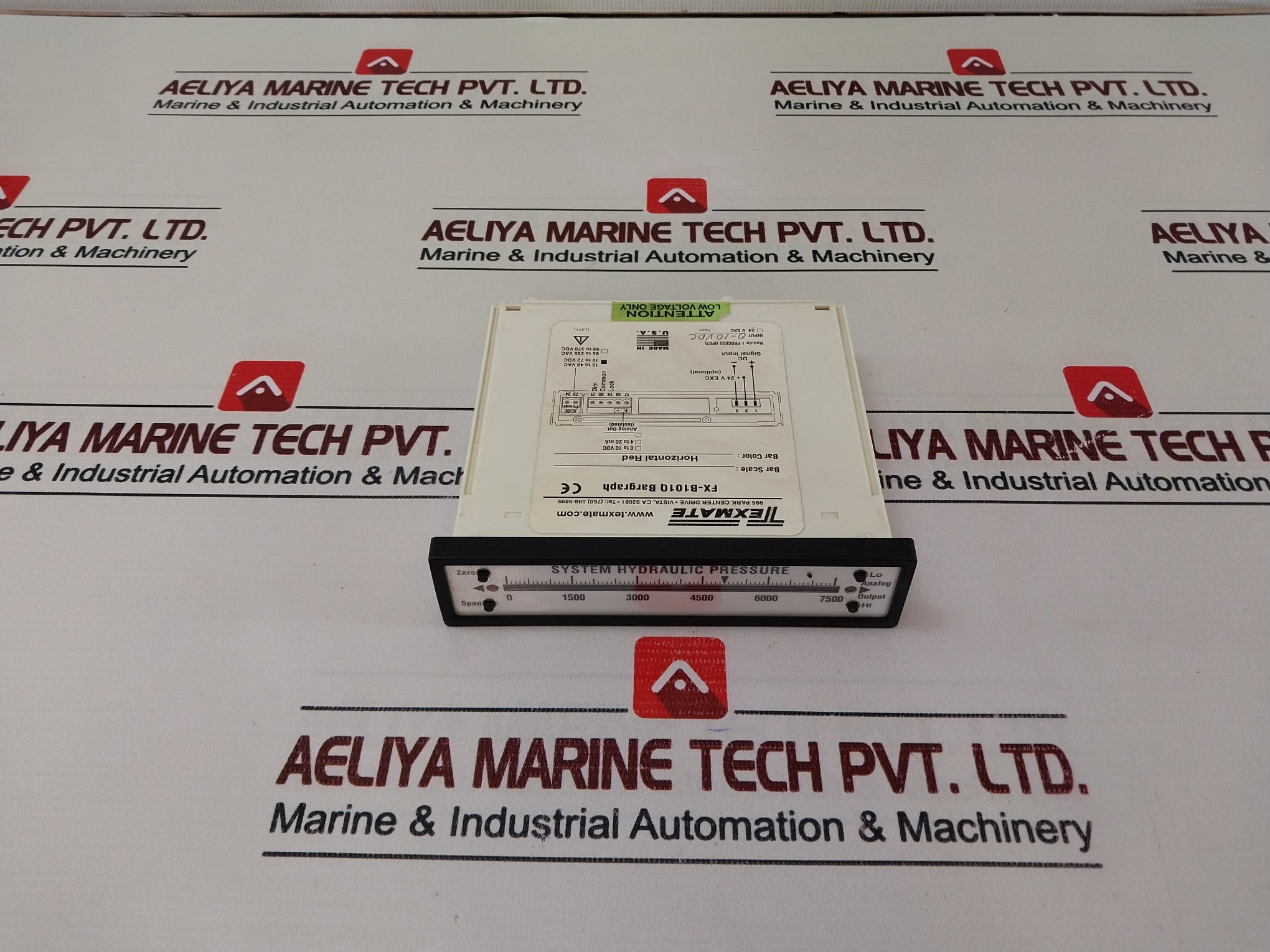 Texmate Fx-b101Q Bargraph System Hydraulic Pressure I-process (Ip07) 0-10Vdc
