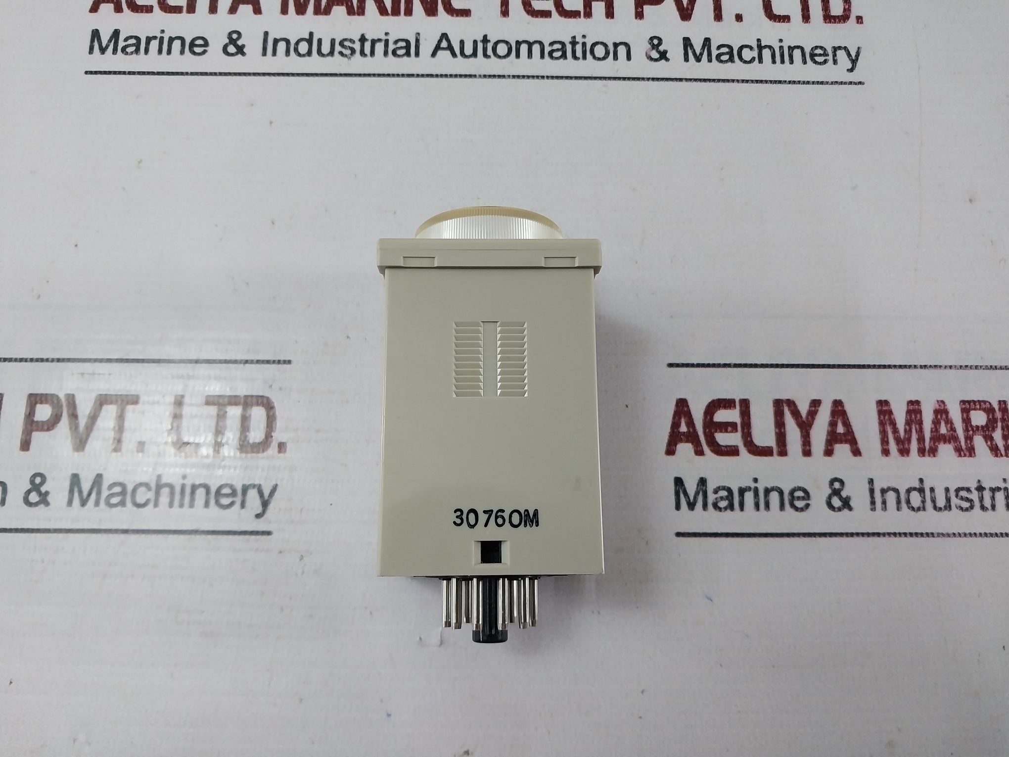 Omron H3Ba-305 Timer Module Source 0-1.0 Min 24Vdc 5A 250 Vac