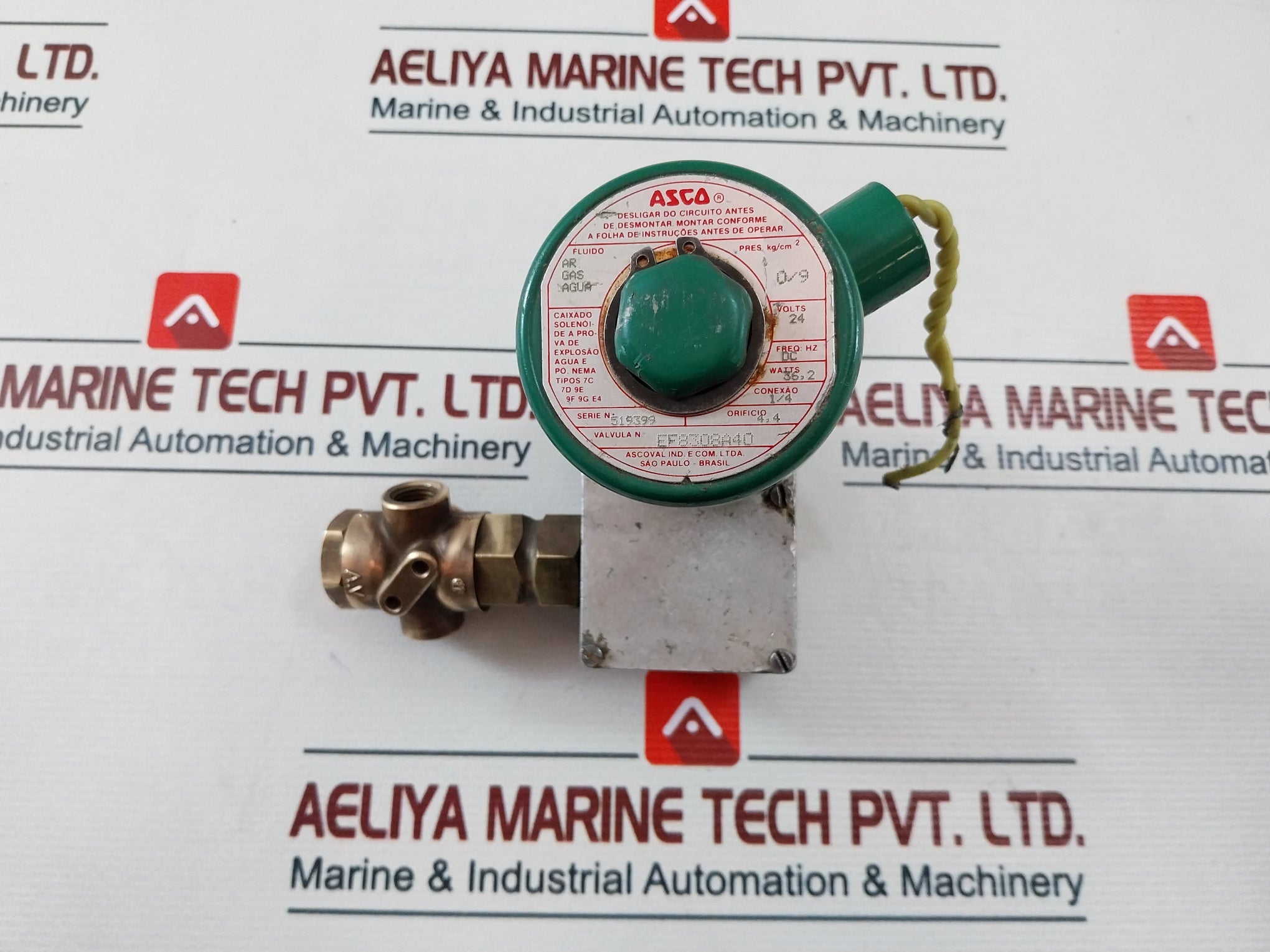 Asco Ef8308A40 Solenoid Valve 24V