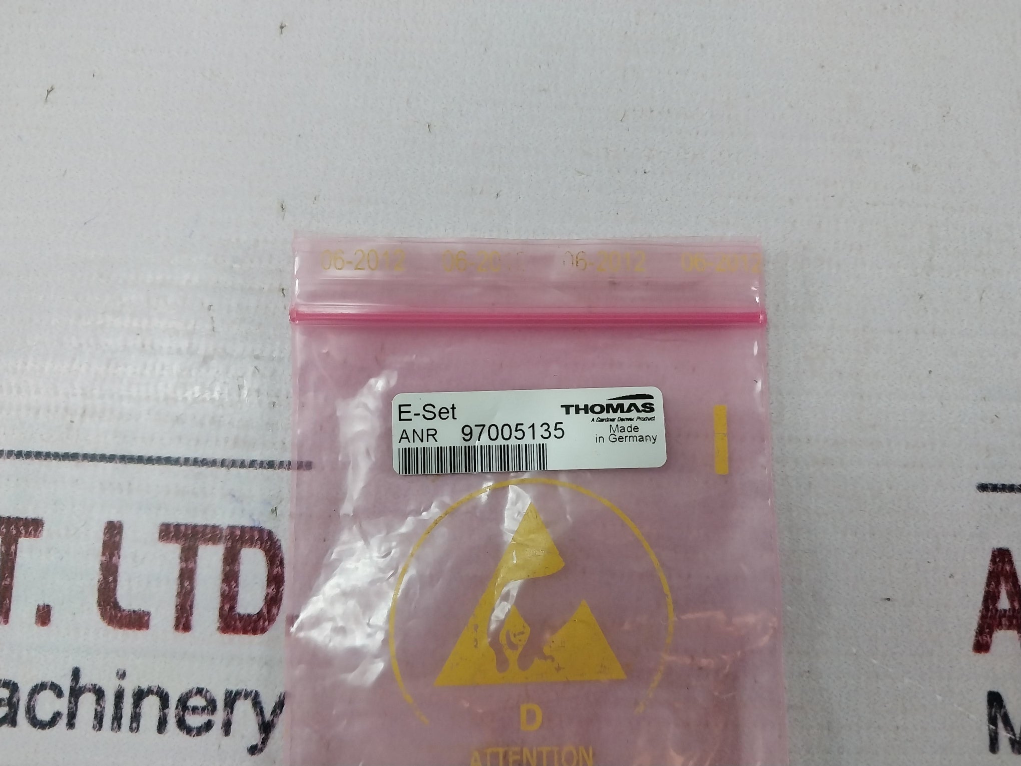 Consilium 007337 Pump 7009-2l Spare Part Set