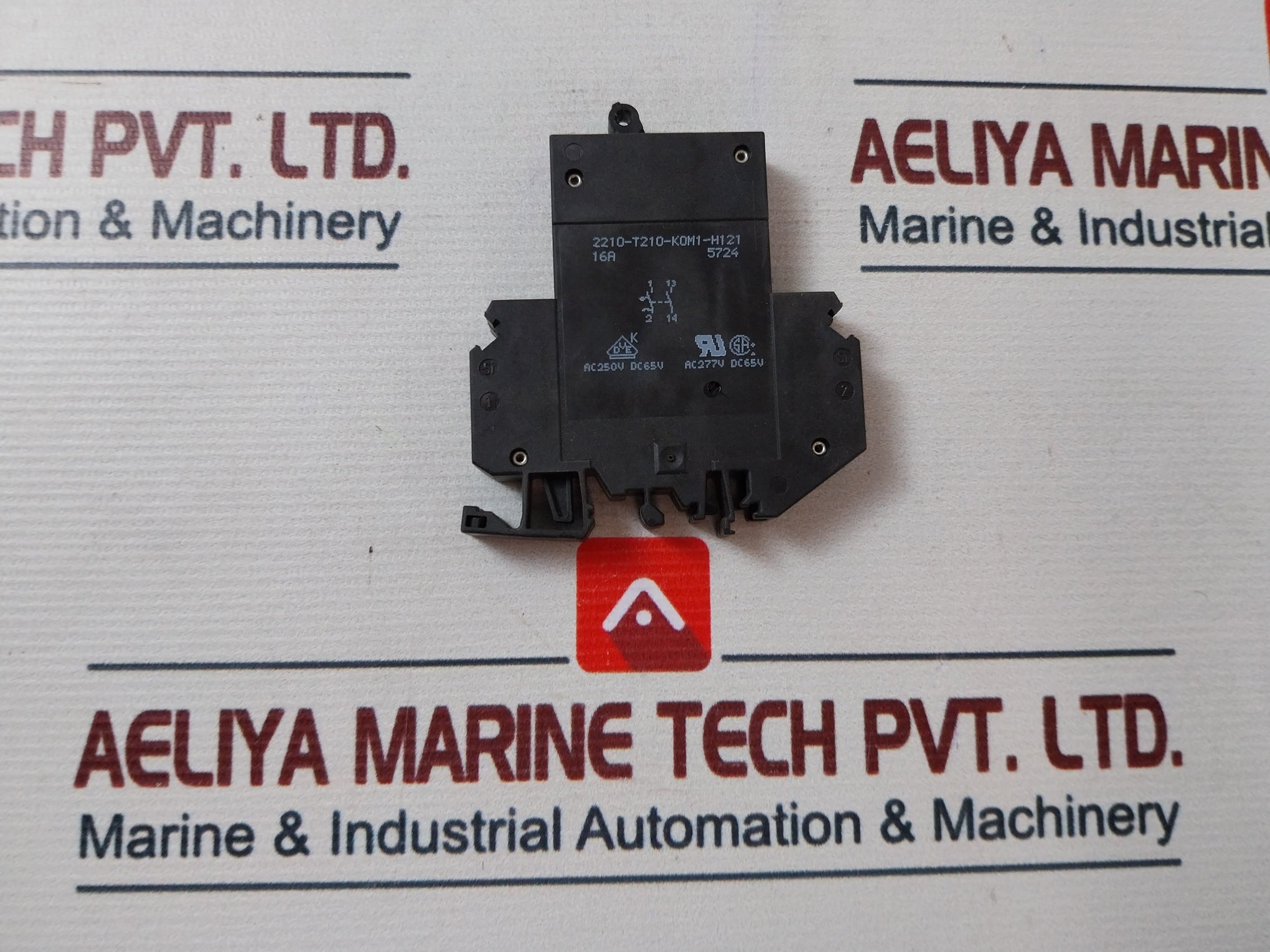 E-t-a 2210-t210-k0M1-h121 Circuit Breaker 16A Ac277V Dc65V
