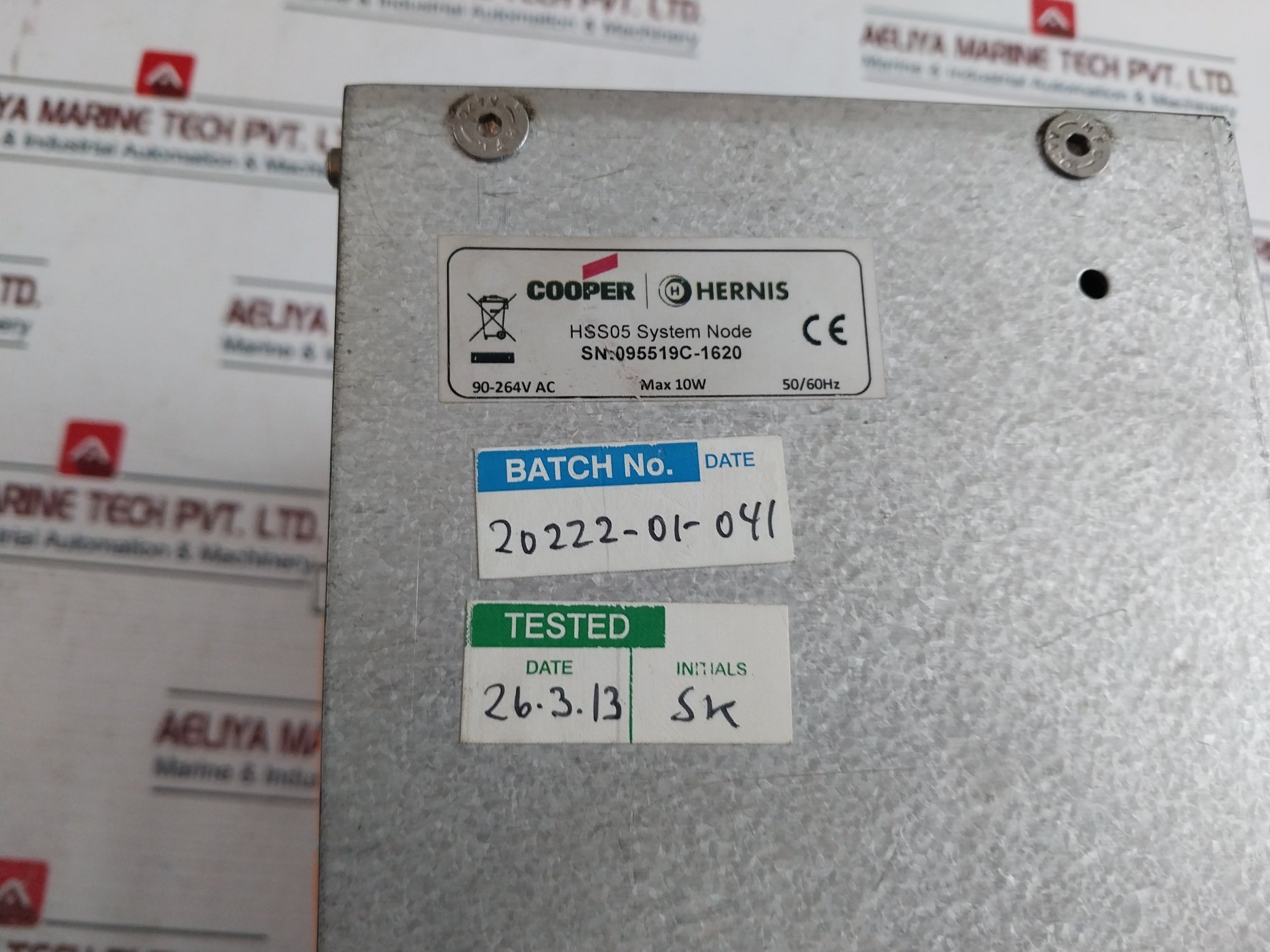 Hernis HSS05 System Node Control Module 110-240VAC 50-60Hz