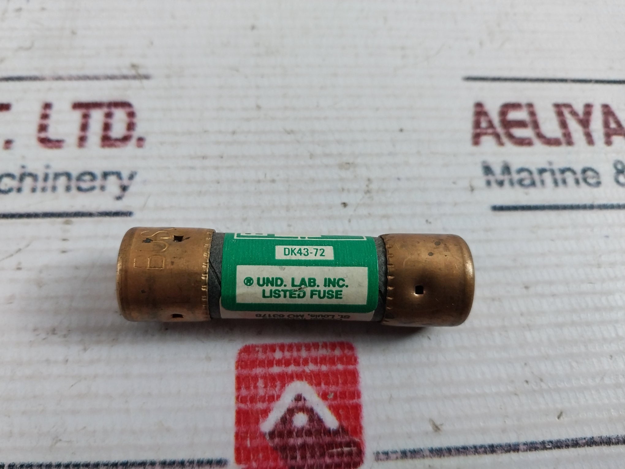 Lot Of 4X Bussmann Non-25 One-Time Fuse 250 Volts