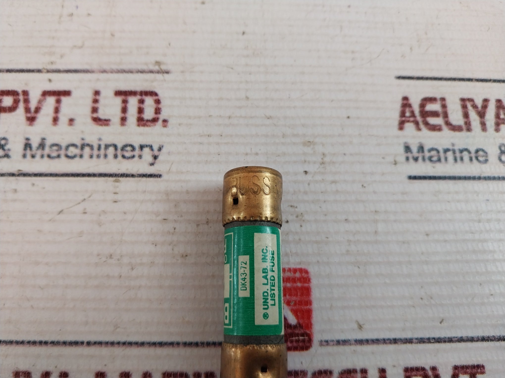 Lot Of 4X Bussmann Non-25 One-Time Fuse 250 Volts