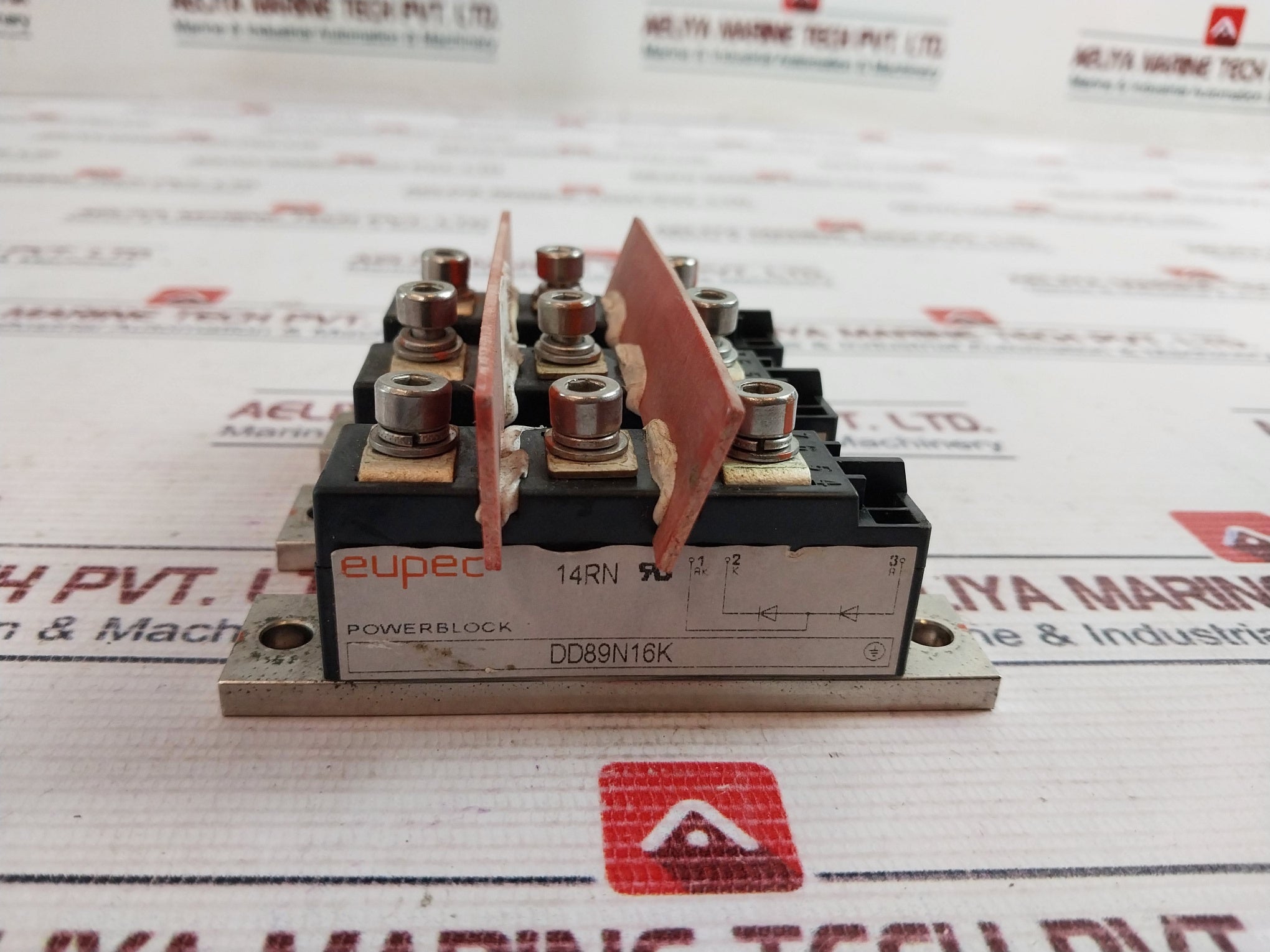 Eupec Dd89N16K Power Block Module 80161640A