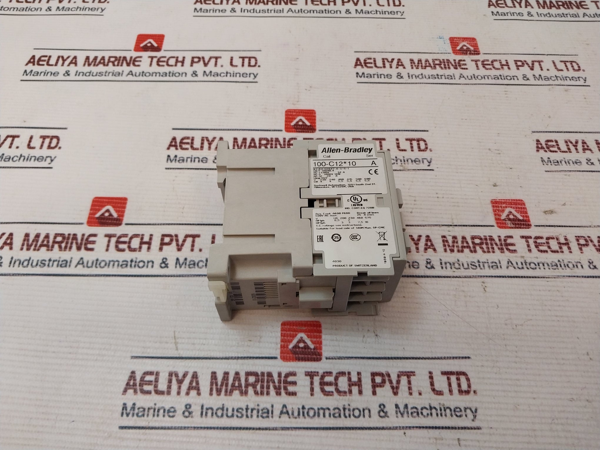 Allen-bradley 100-c12*10 Contactor Series A 50/60Hz