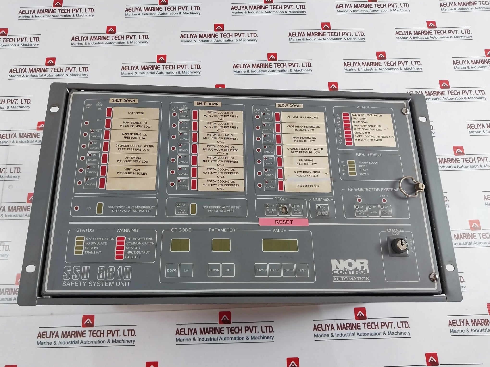 Norcontrol Ssu 8810 Safety System Unit 110/220Vac