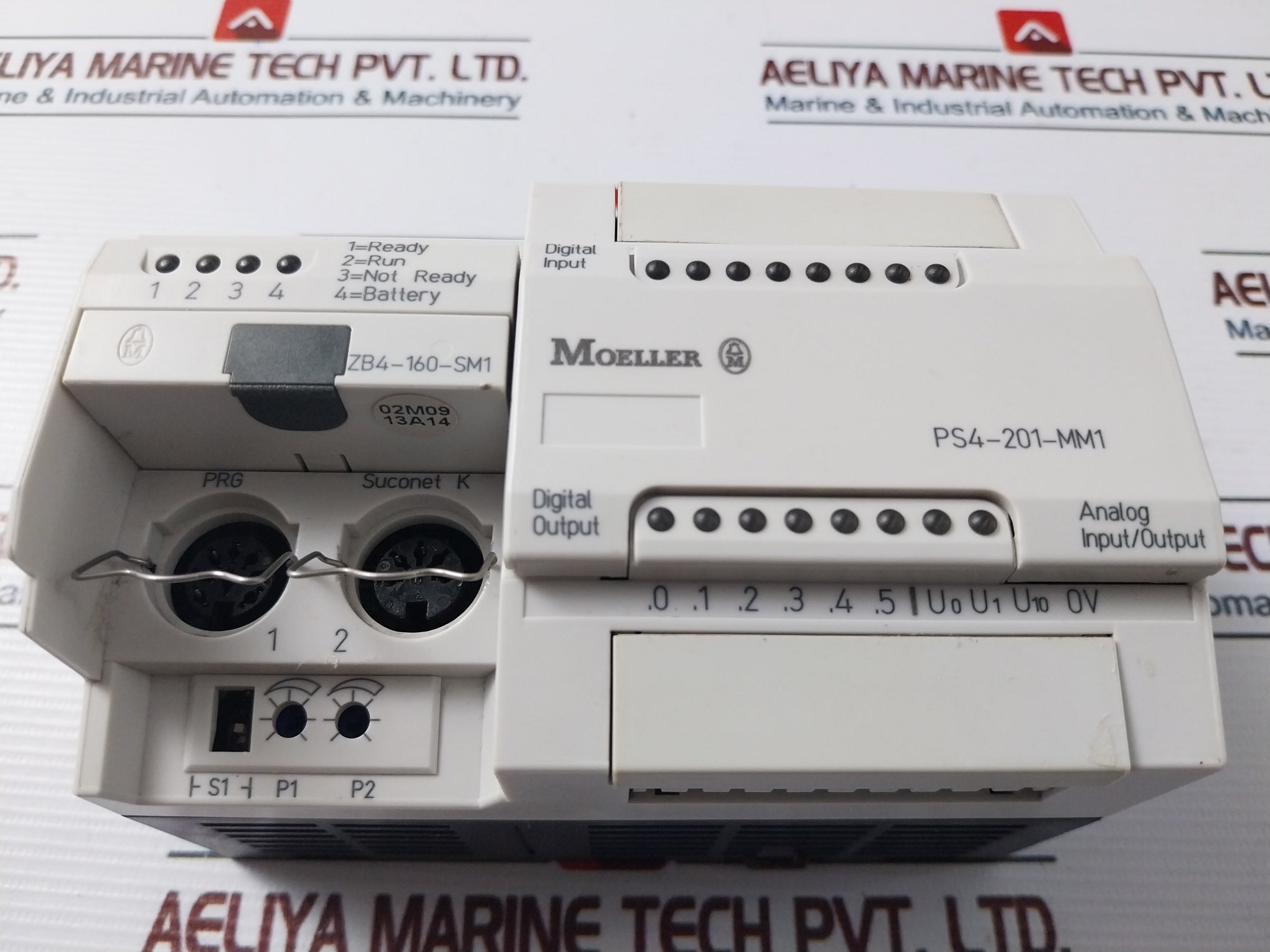 Moeller Ps4-201-mm1 Compact Plc Controller Expansion 24Vdc 0.8A