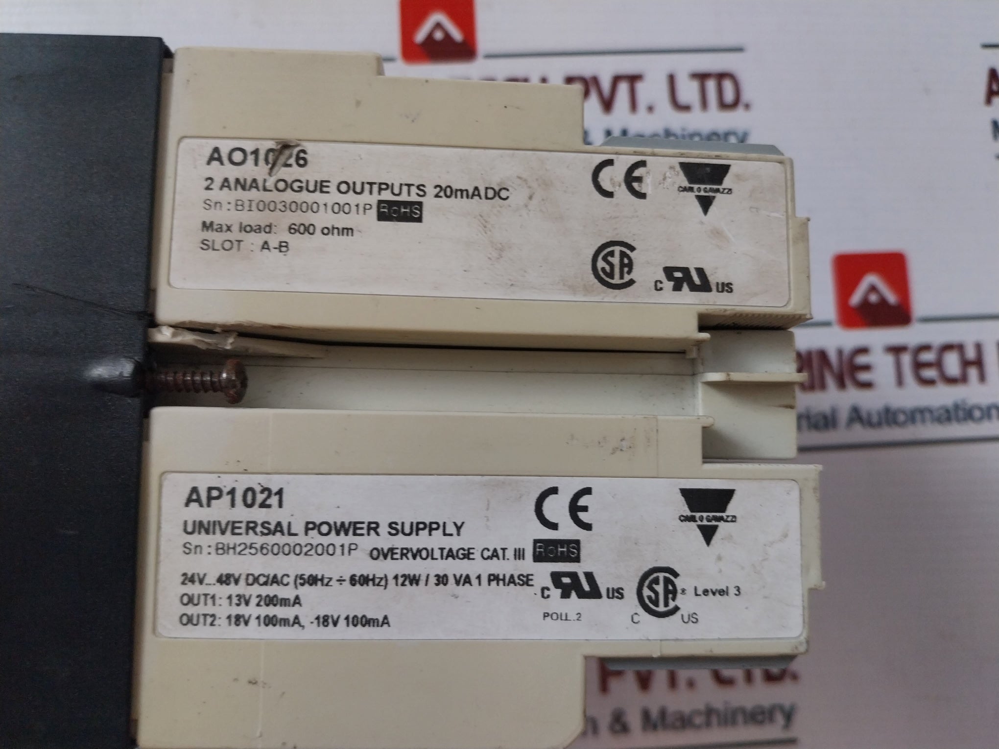 Carlo Gavazzi Wm3-96 Smart Power Quality Analyzer 24V-48V Ac/Dc