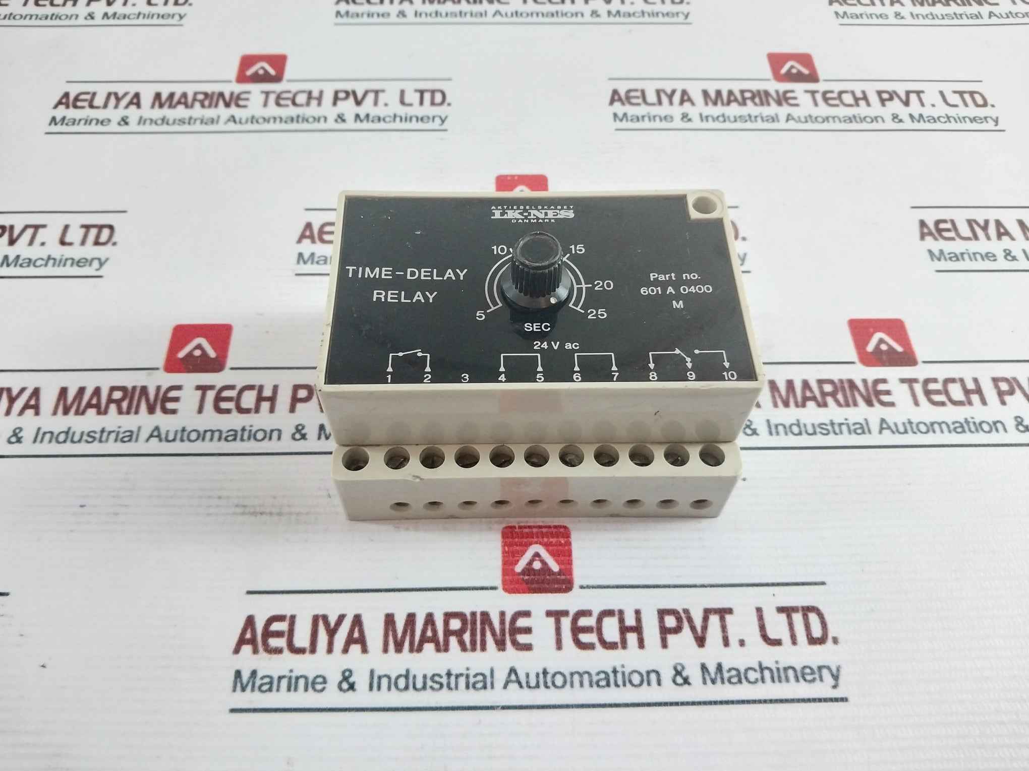 LK-NES 601 A 0400 Time-Delay Relay 5-25 Sec