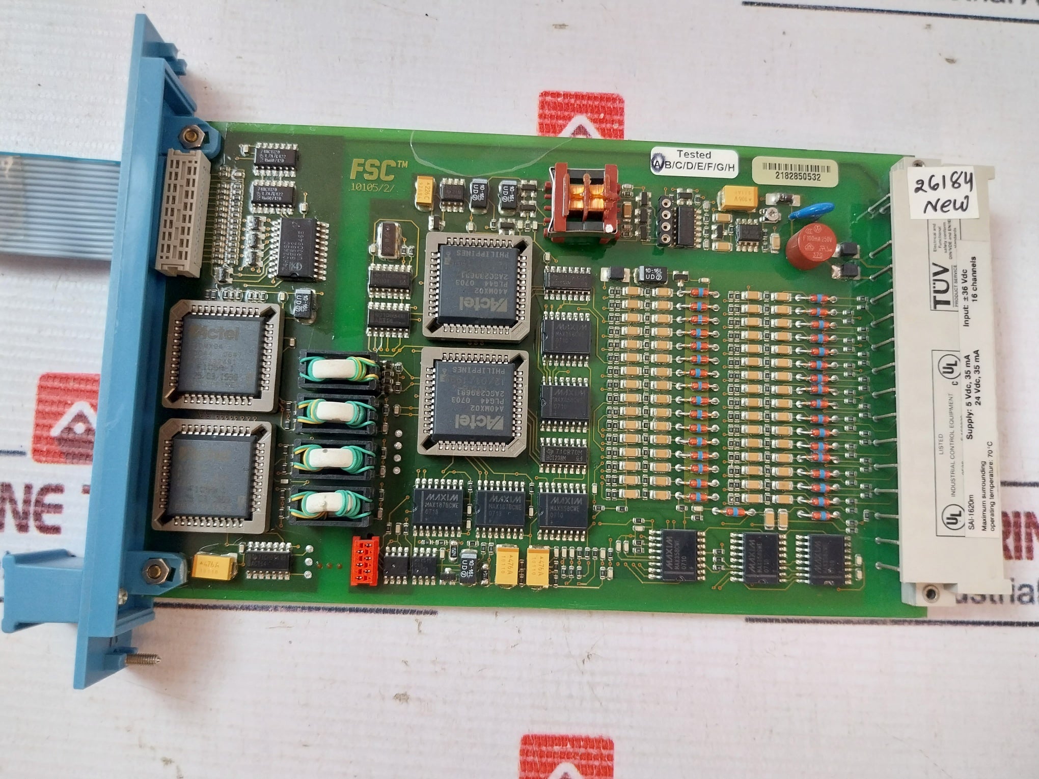 Honeywell Sai-1620M V1.0 Analog Input Module 10105/2/1 24Vdc