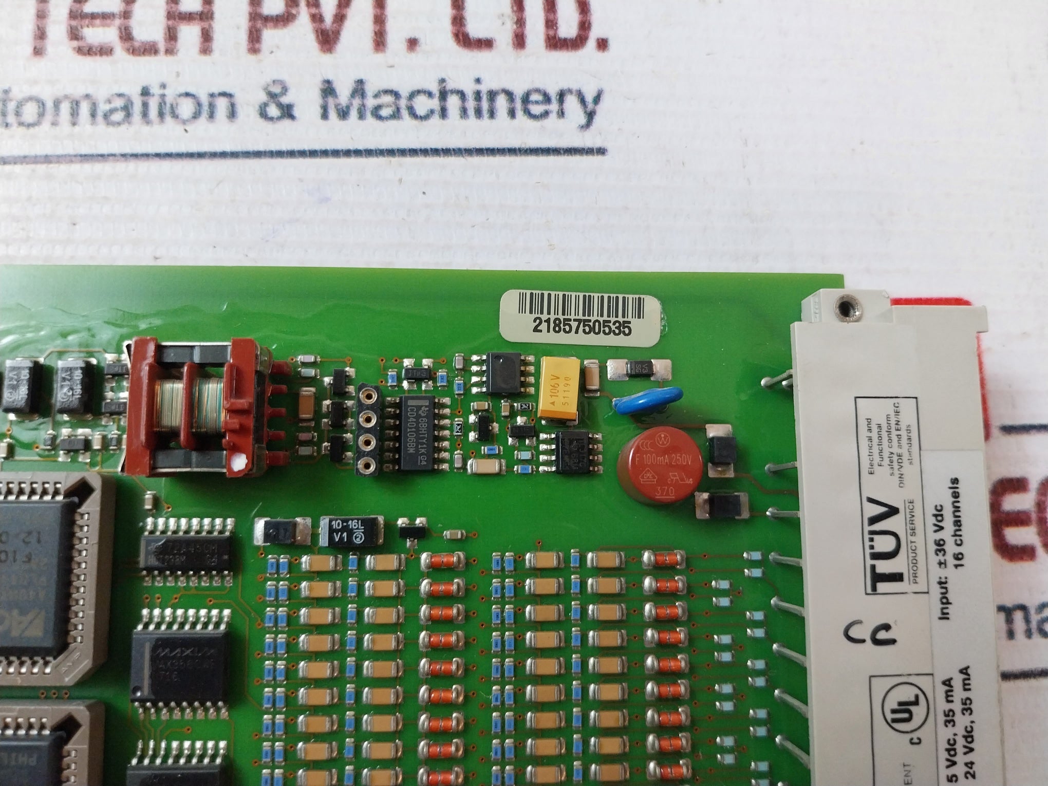 Honeywell 10105/2/1 16 Channels Analog Input Module Ver:V1.1