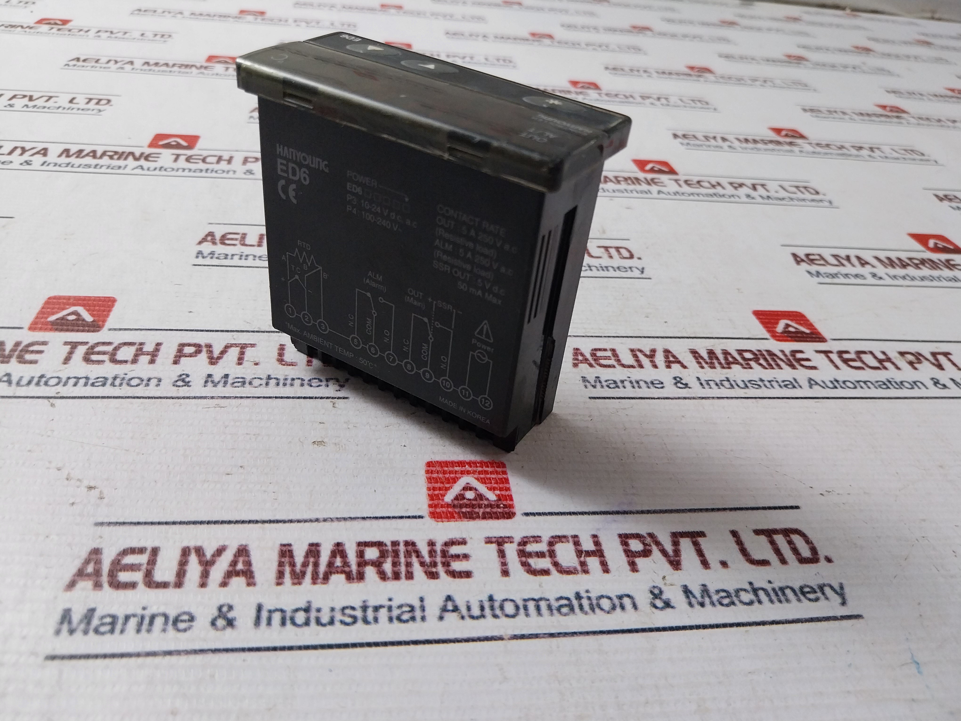 Hanyoung ED6-FPMAP4 Temperature Controller -100.0~400.0