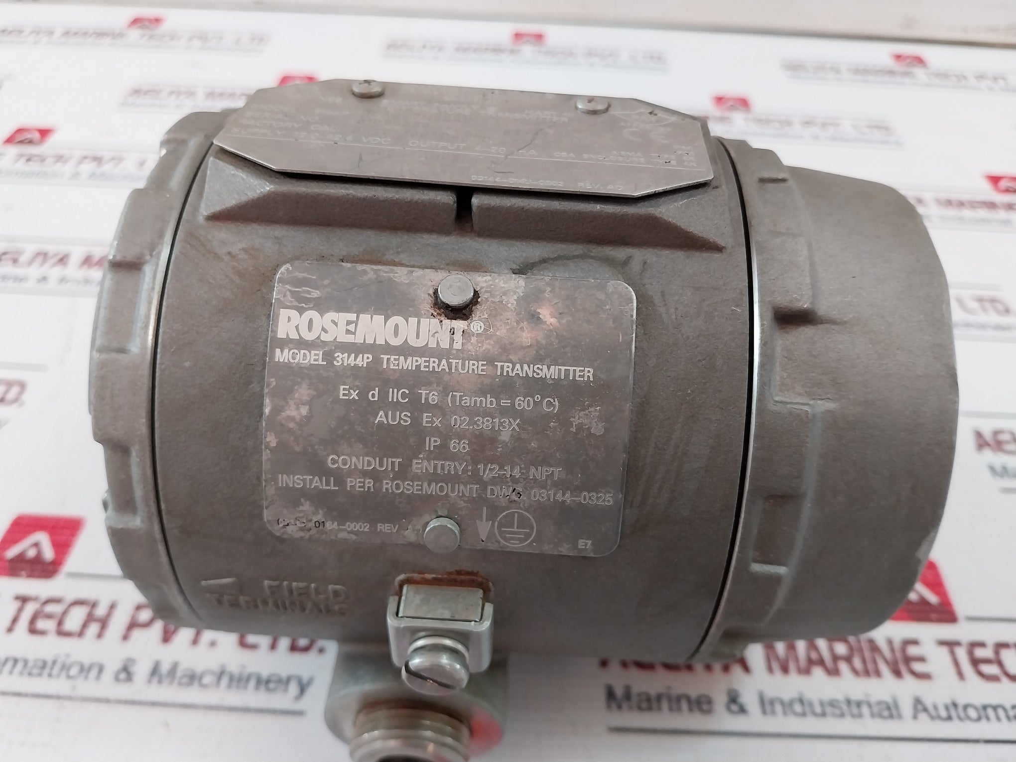 Rosemount 3114P Smart Family Temperature Transmitter 12.0-42.4 Vdc