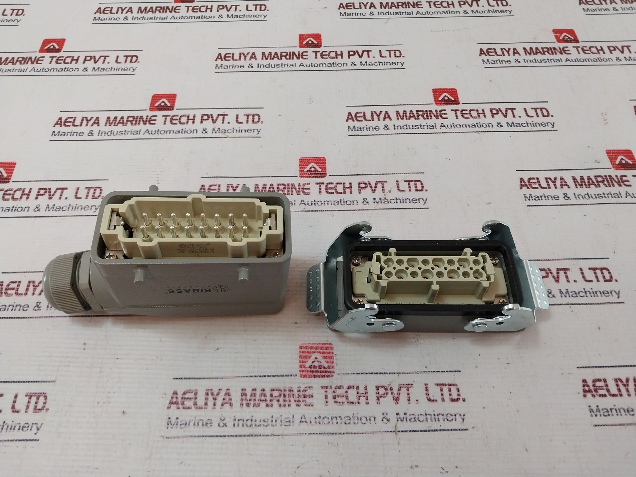 Sibass Electric Hdc-he-016-f Heavy Duty Connector 16A 500V/6Kv/3