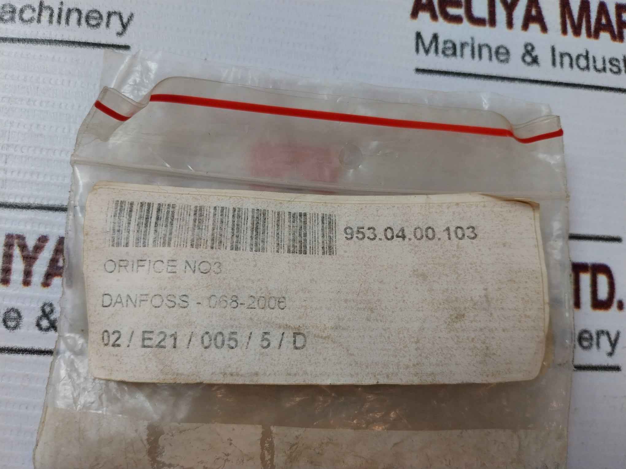 Danfoss 068-2006 Refrigeration Orifice For Expansion Valve