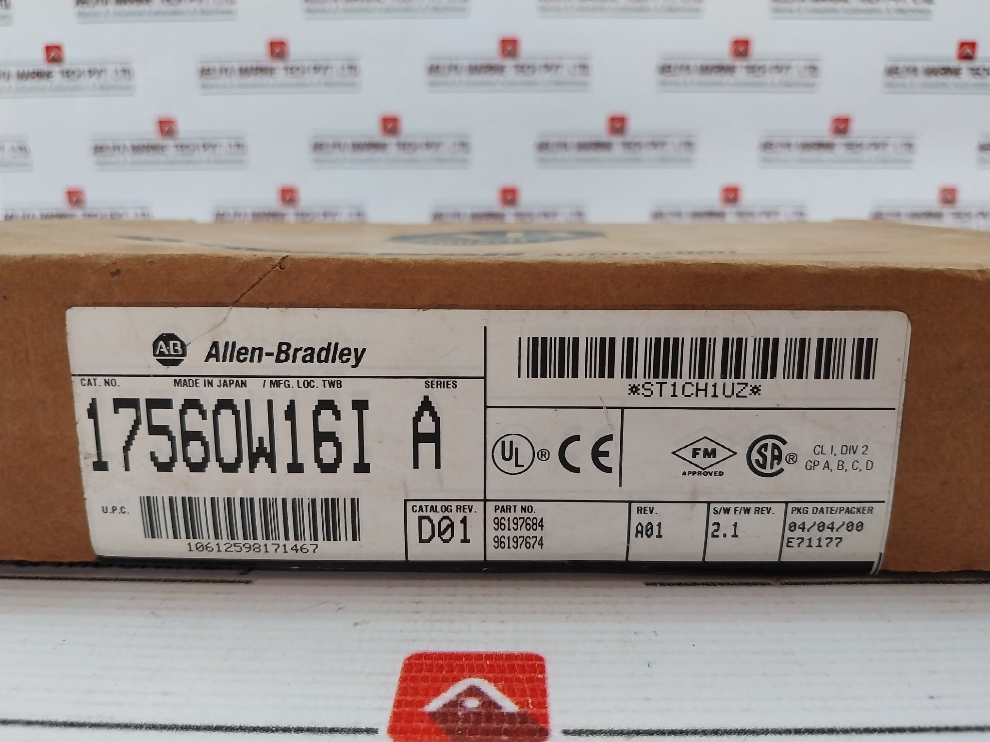 Allen-bradley 1756-ow16I Control Logix Isolated Contact Module