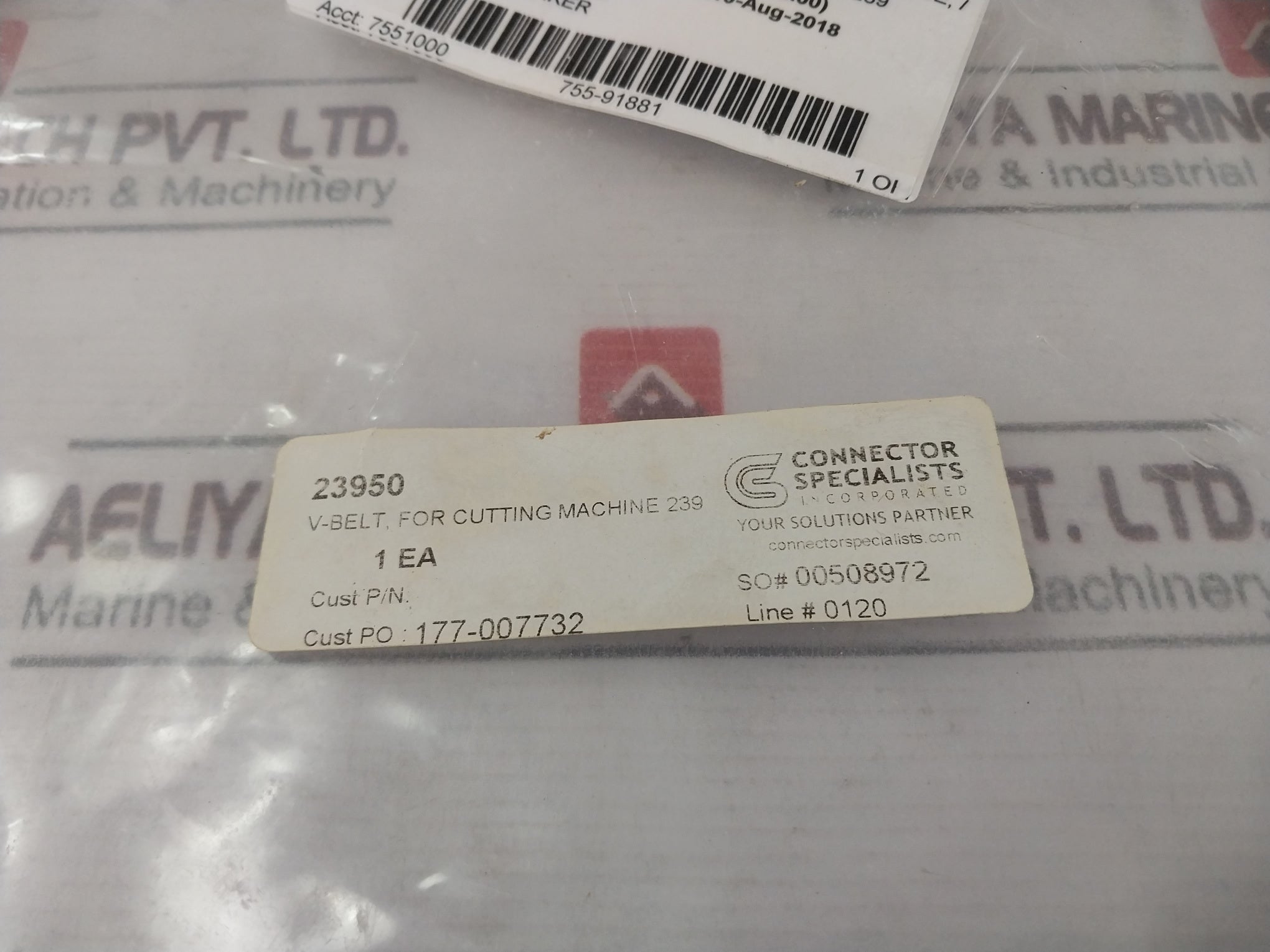 Gates 3V335 Super Hc V-belt 23950