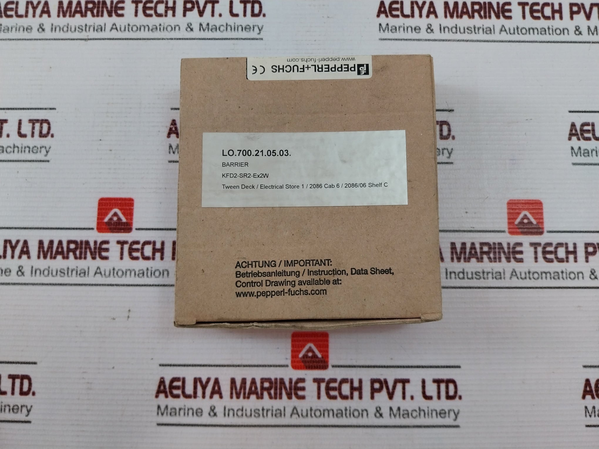 Pepperl+Fuchs Kfd2-sr2-ex2.W K-system Switch Amplifier 132960
