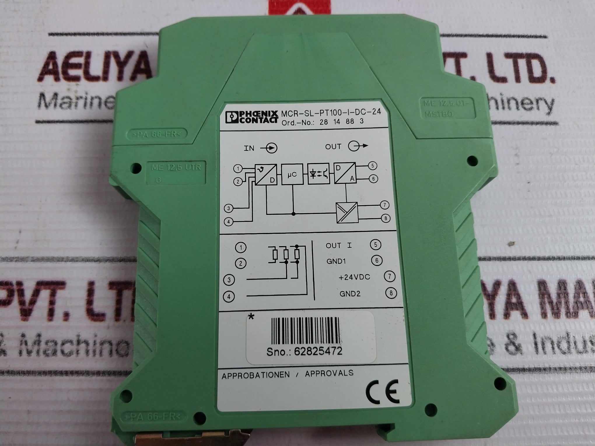 Phoenix Contact Mcr-sl-pt100-i-dc-24 Temperature Transducer 2814883