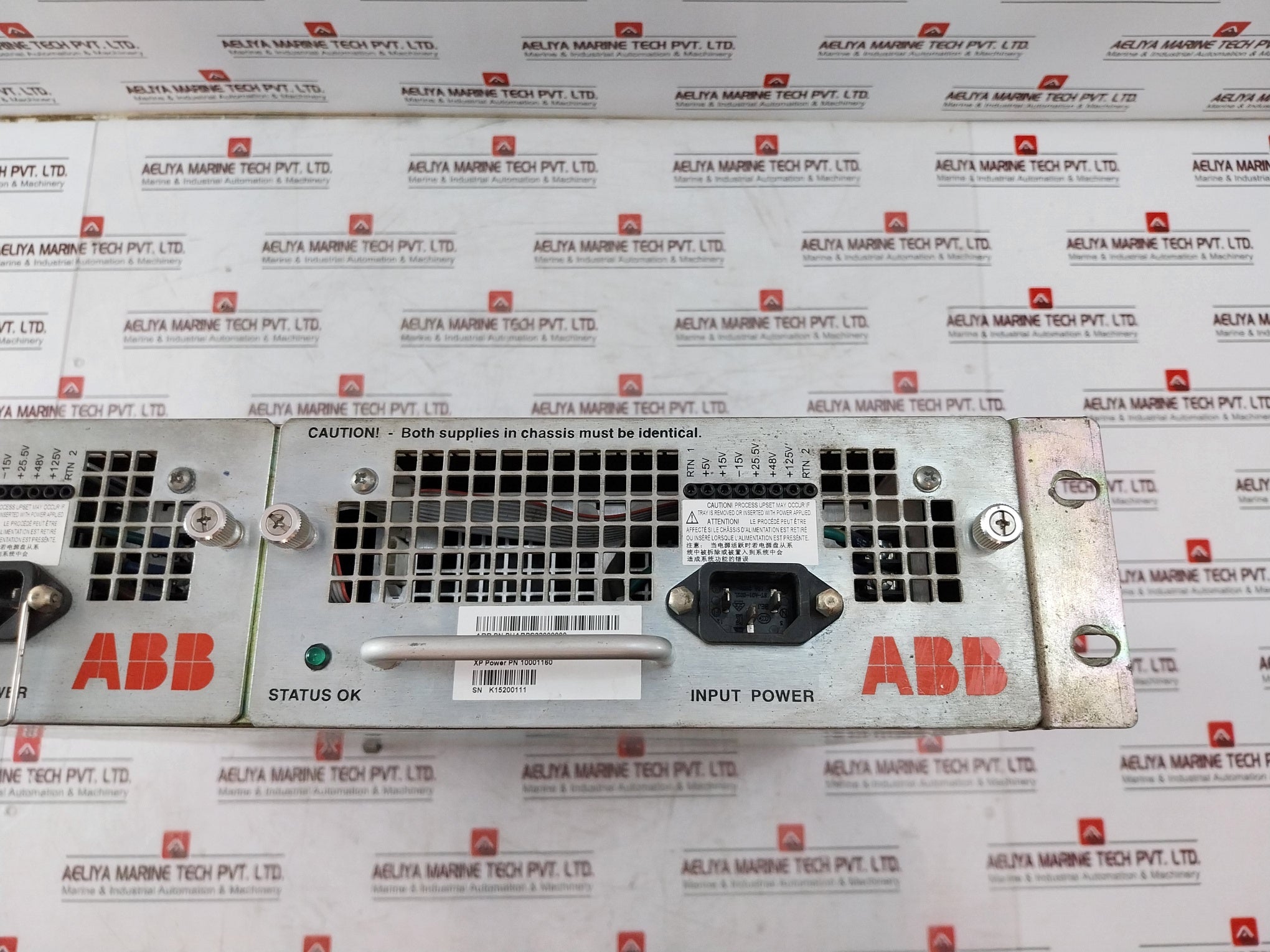 Abb Pharpsch100000 Power Supply Chassis Rev.D 10000823