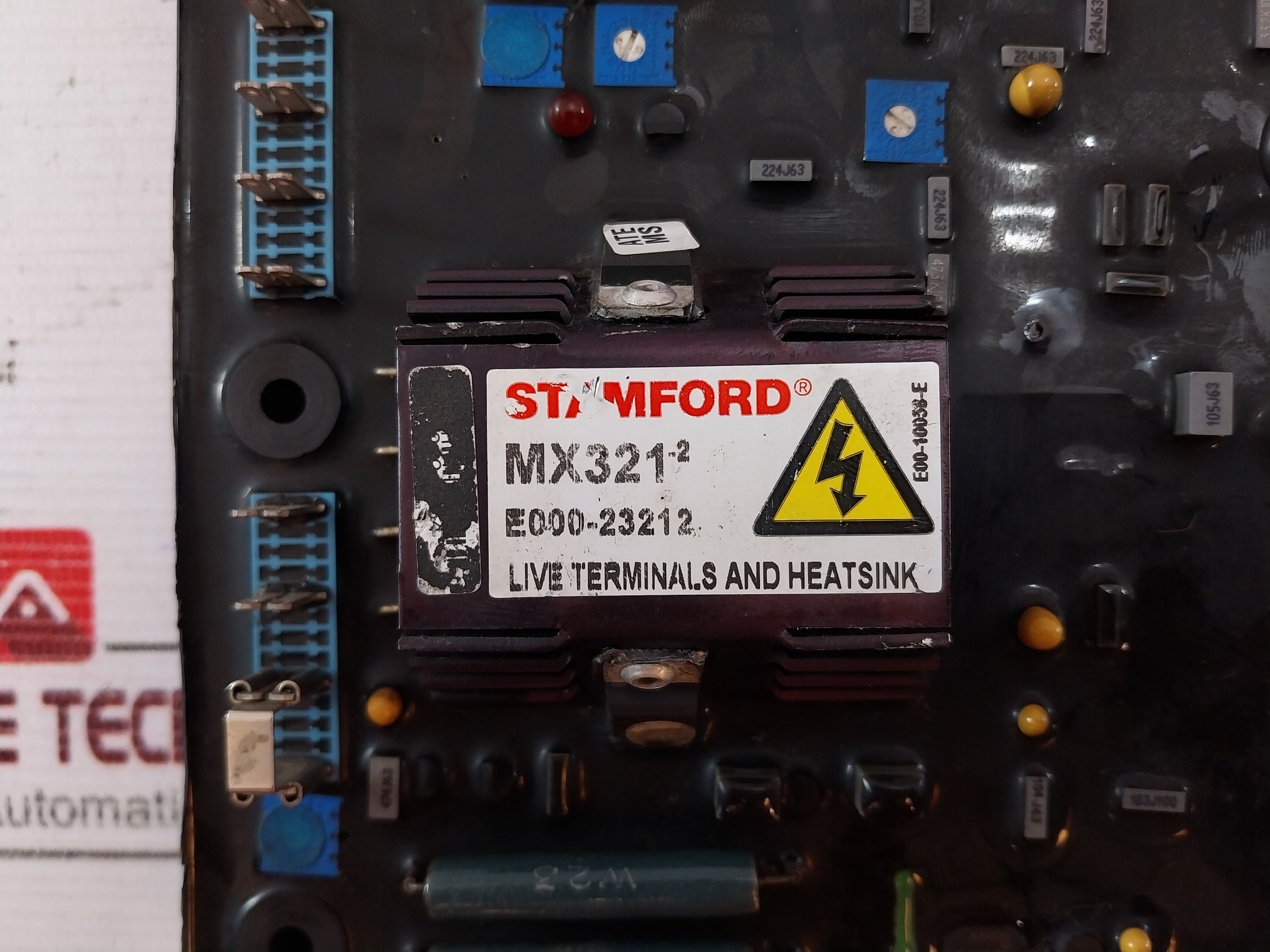 Stamford Mx321-2 Automatic Voltage Regulator E00-13216A