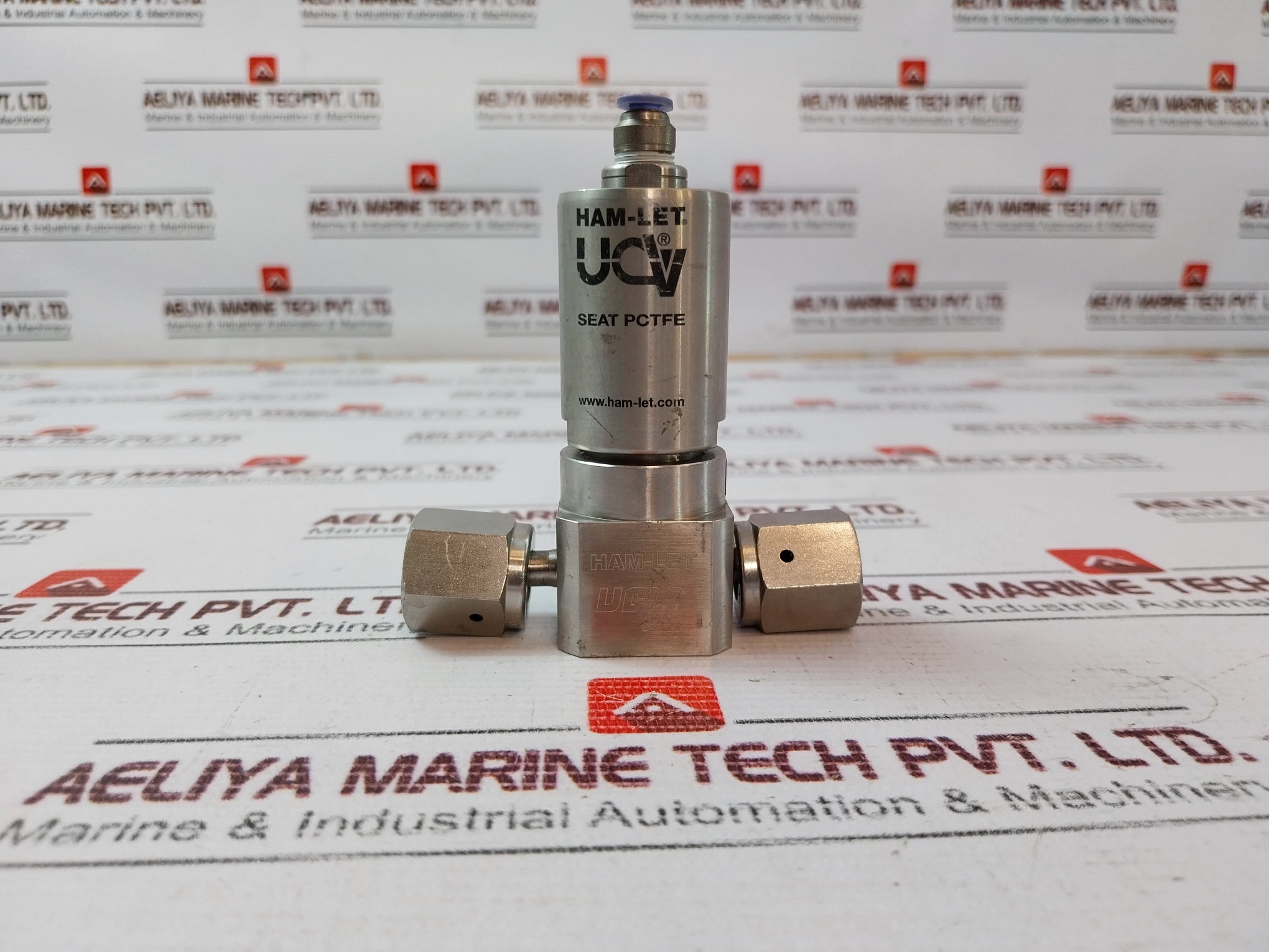 Ham-let Hm20-4Vklc(Npt)-gf4-150Psi Shut Off Valve 60-90 Psi Ss316L Htc-316