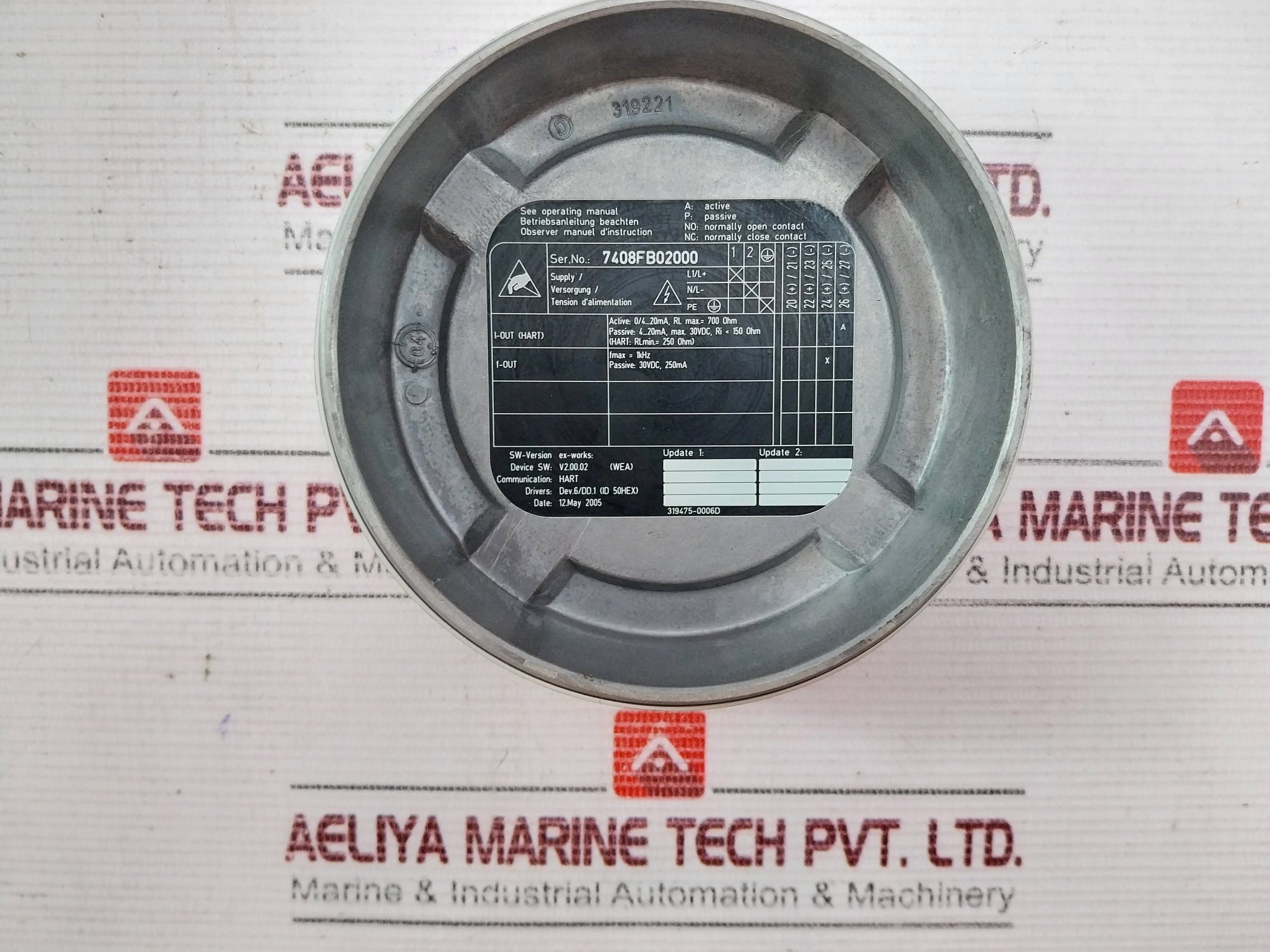 Endress+Hauser 80E25-aftaaaaaabaa Promass 80 E Flowmeter