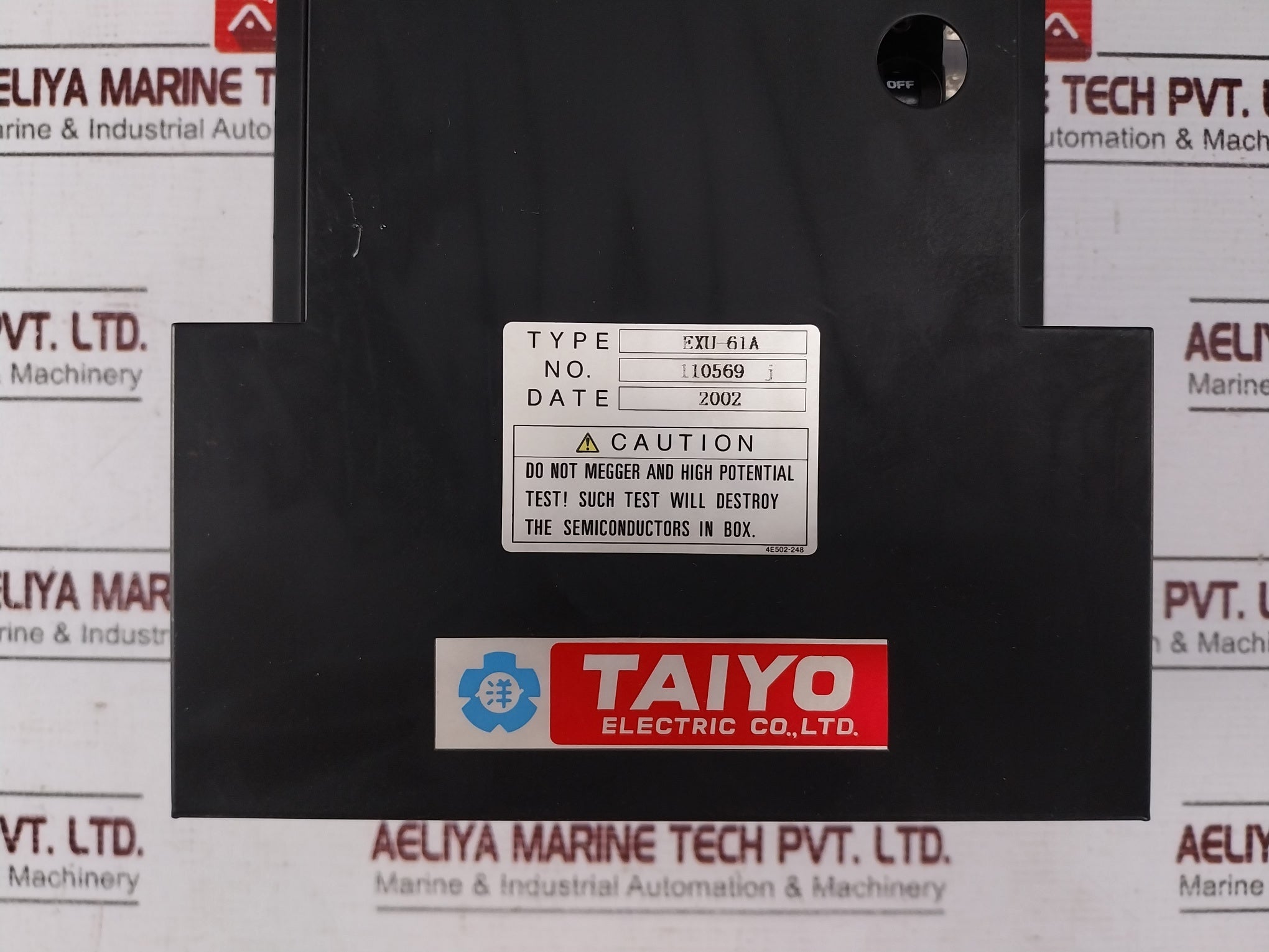 Taiyo Exu-61A Automatic Voltage Regulator 60Hz