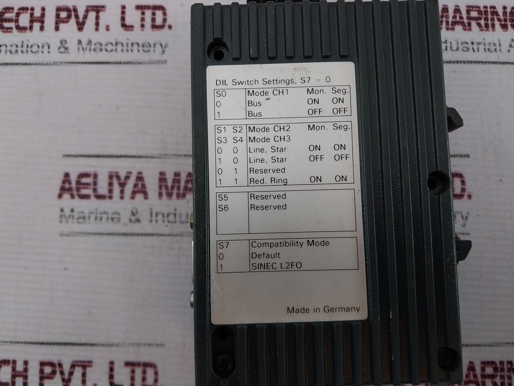 Siemens Simatic Net Profibus Olm/G12 6Gk1 502-3Cb10 Interface Module
