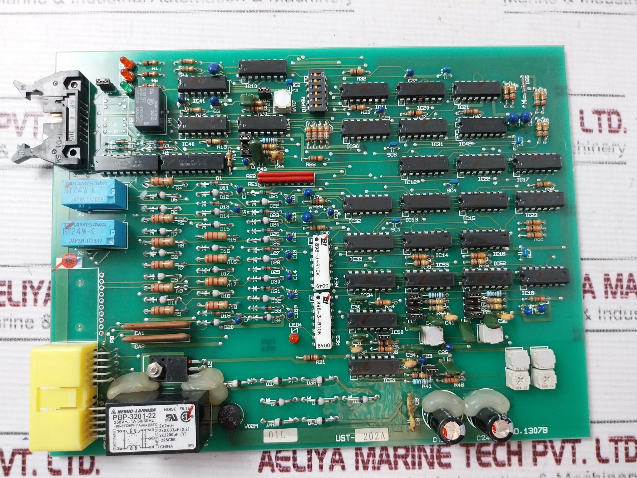 Uzushio Electric Ust-202A Printed Circuit Board 1307B