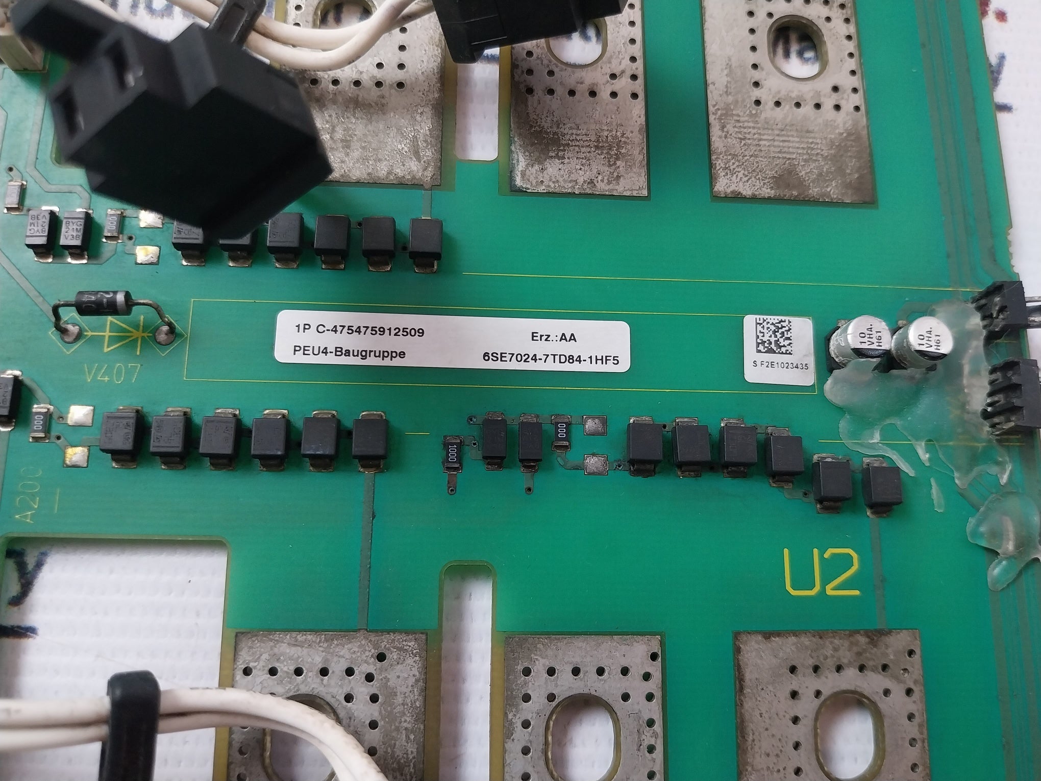 Siemens 6Se7024-7Td84-1Hf5 Drive Board