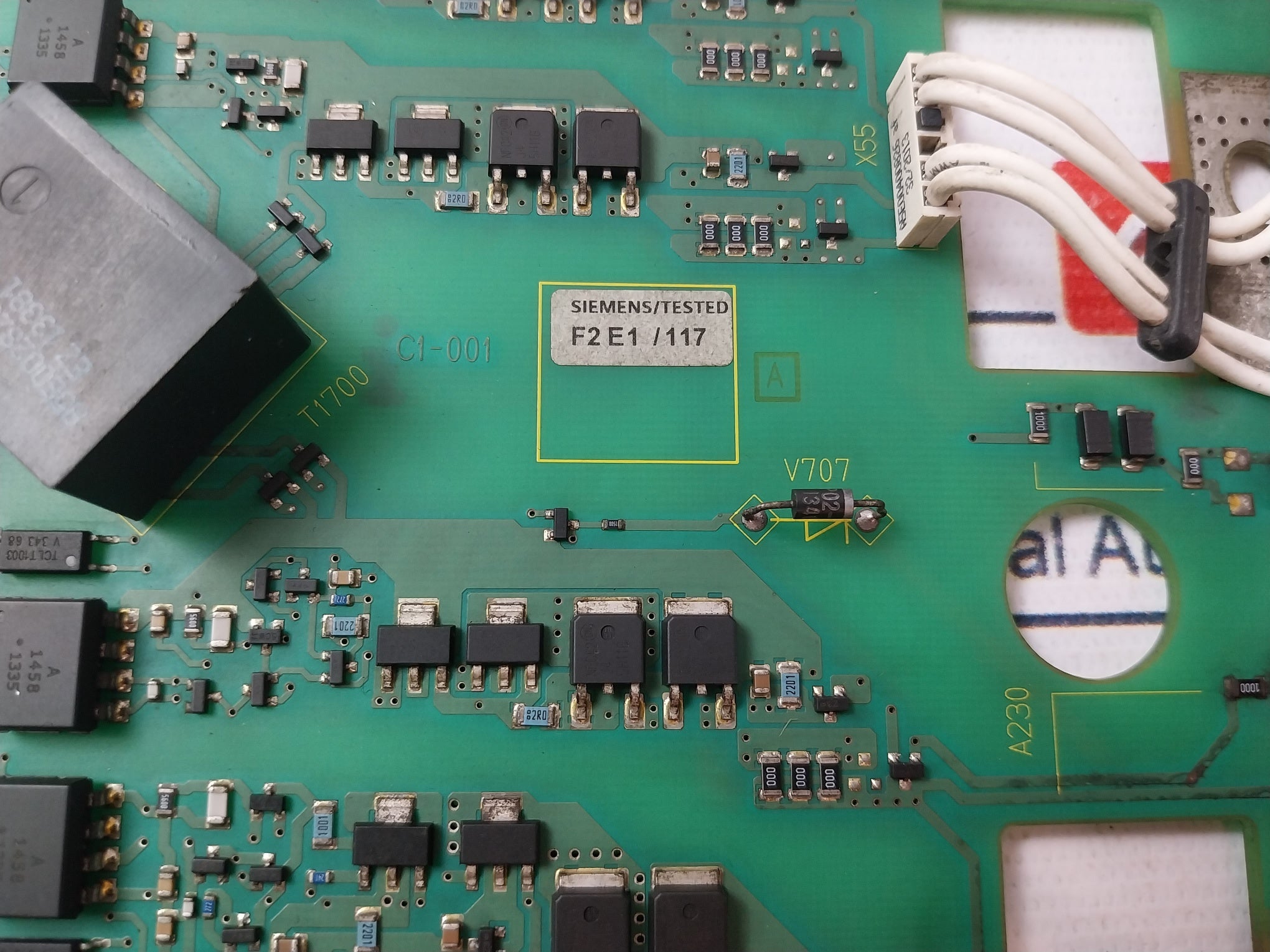 Siemens 6Se7024-7Td84-1Hf5 Drive Board