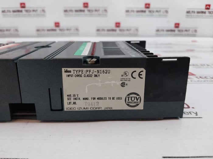 Idec Pfj-t081U 8-relay Output Unit Fa-1J 24Vdc Input 5A 110Vac