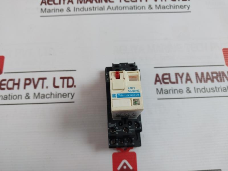 Telemecanique Rxm2Ab2P7 Miniature Plug-in Relay 12A/250 Vac 230V 50/60Hz