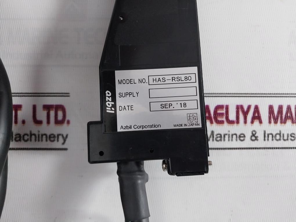 Azbil Hd-ham100-5 I/O Module System With Cabling Set 24V 0.48A Has-rsl60