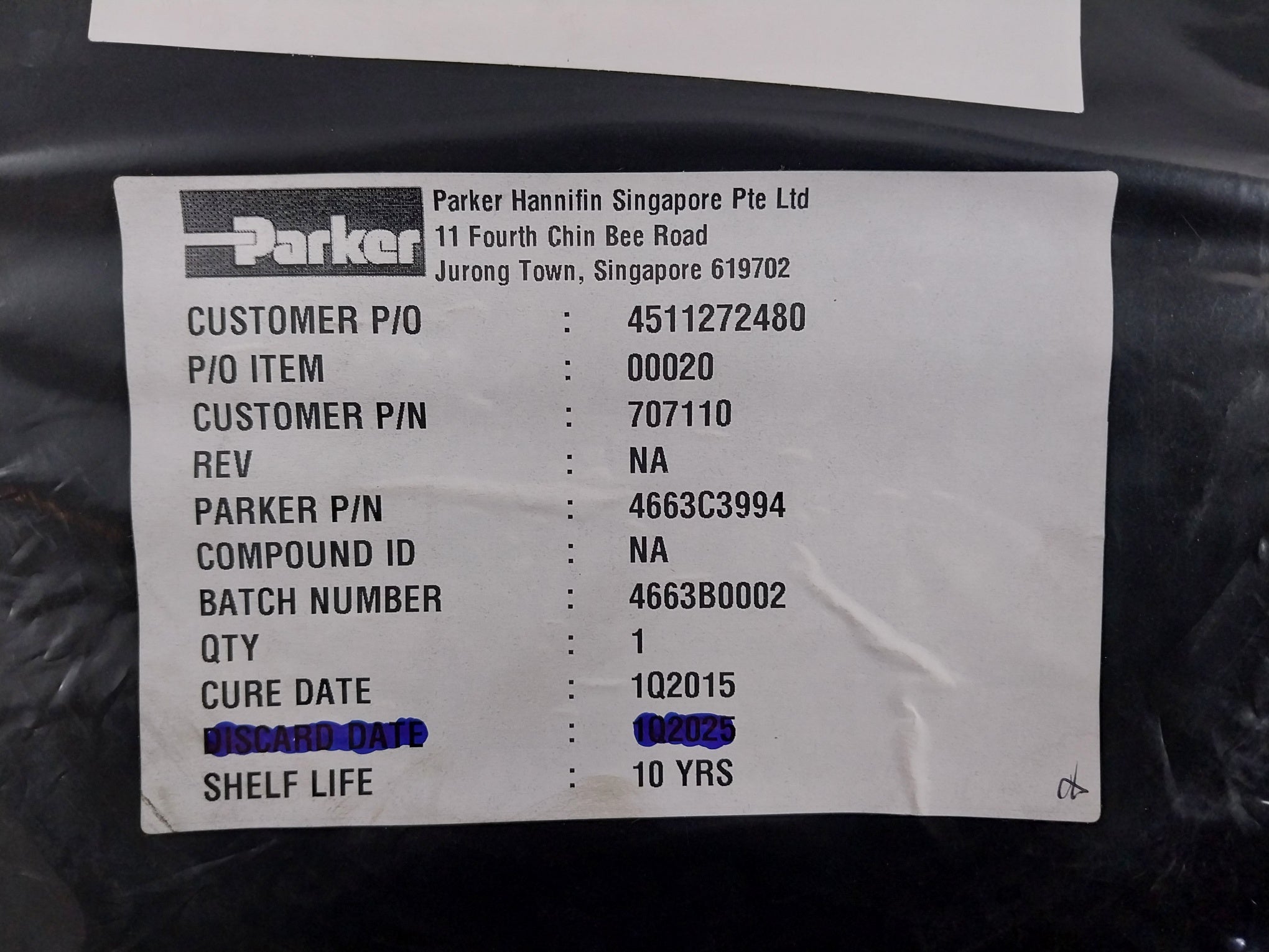 Cameron 649212-03 Seal Set For 18-3/4" 15K Hc And Hc/H4 Rev: 02 C143-0322-001