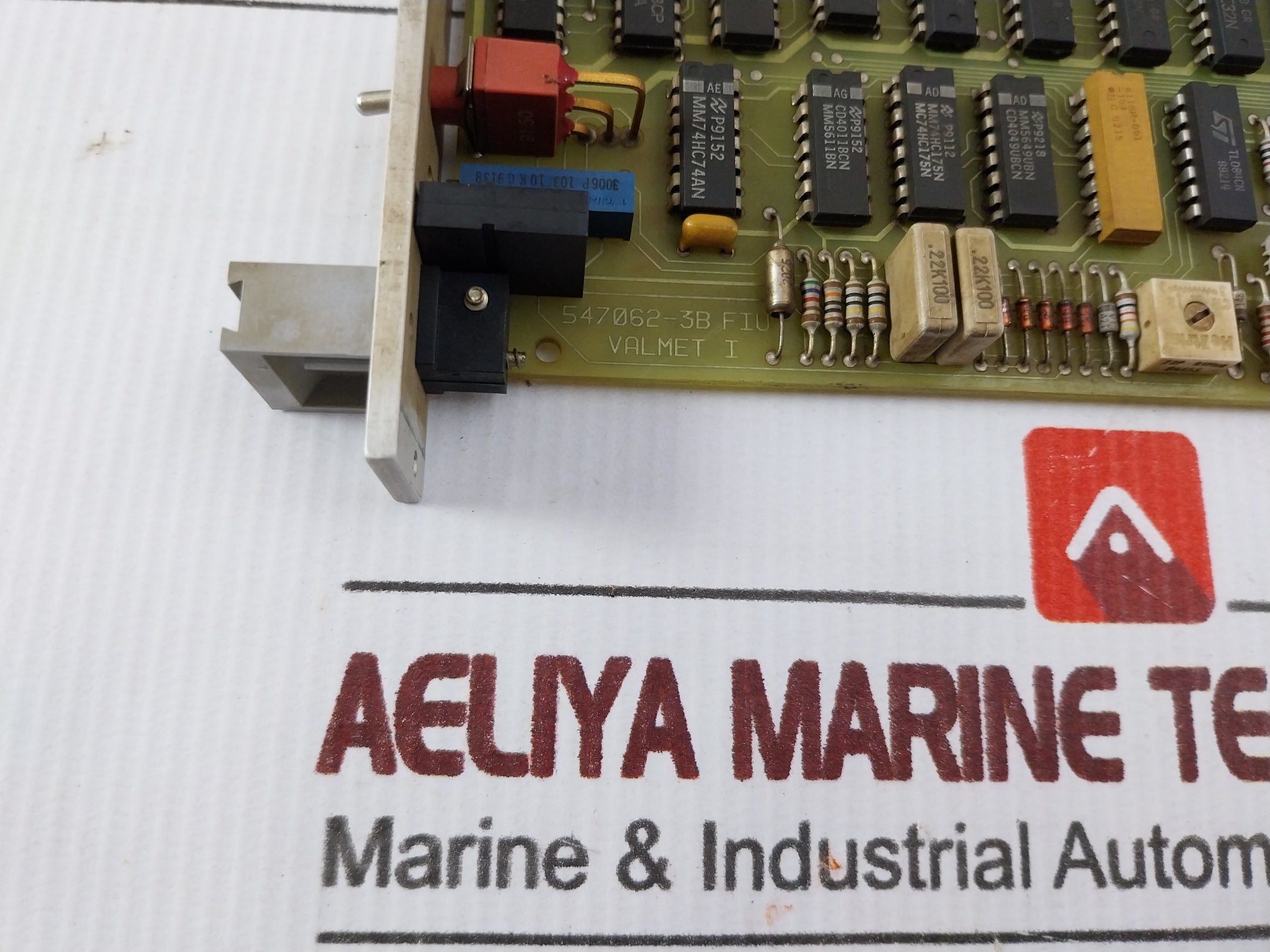Valmet Dmu Pcb Rack Module 542836-6B,542836-6A,542810-9B,547062-3B,547062-3A
