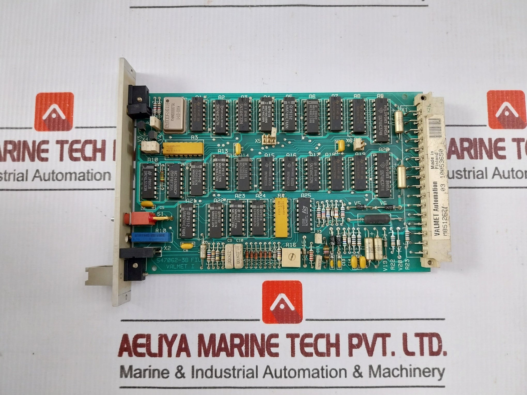 Valmet Dmu Pcb Rack Module 542836-6B,542836-6A,542810-9B,547062-3B,547062-3A